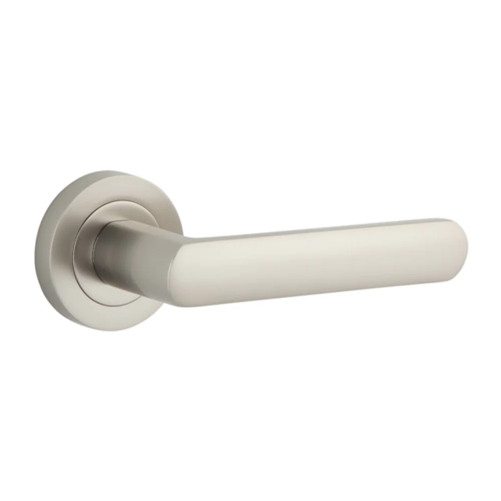 Iver Osaka Door Lever Handle on Round Rose - Image 11