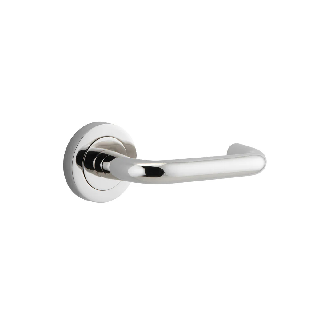 Iver Oslo Lever Door Handle On Round Rose - Image 9