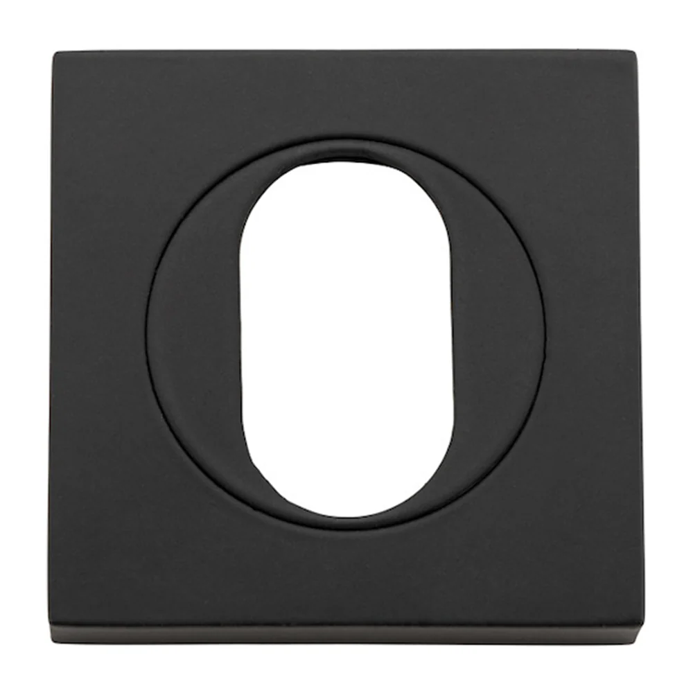Iver Oval Escutcheon Square Concealed Fix Pair - Available in Various Finishes - Image 4