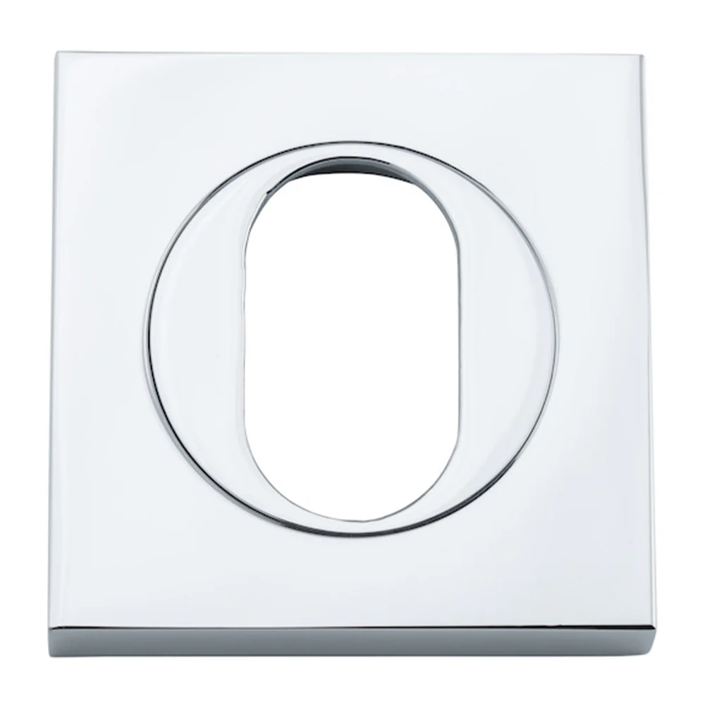 Iver Oval Escutcheon Square Concealed Fix Pair - Available in Various Finishes - Image 6