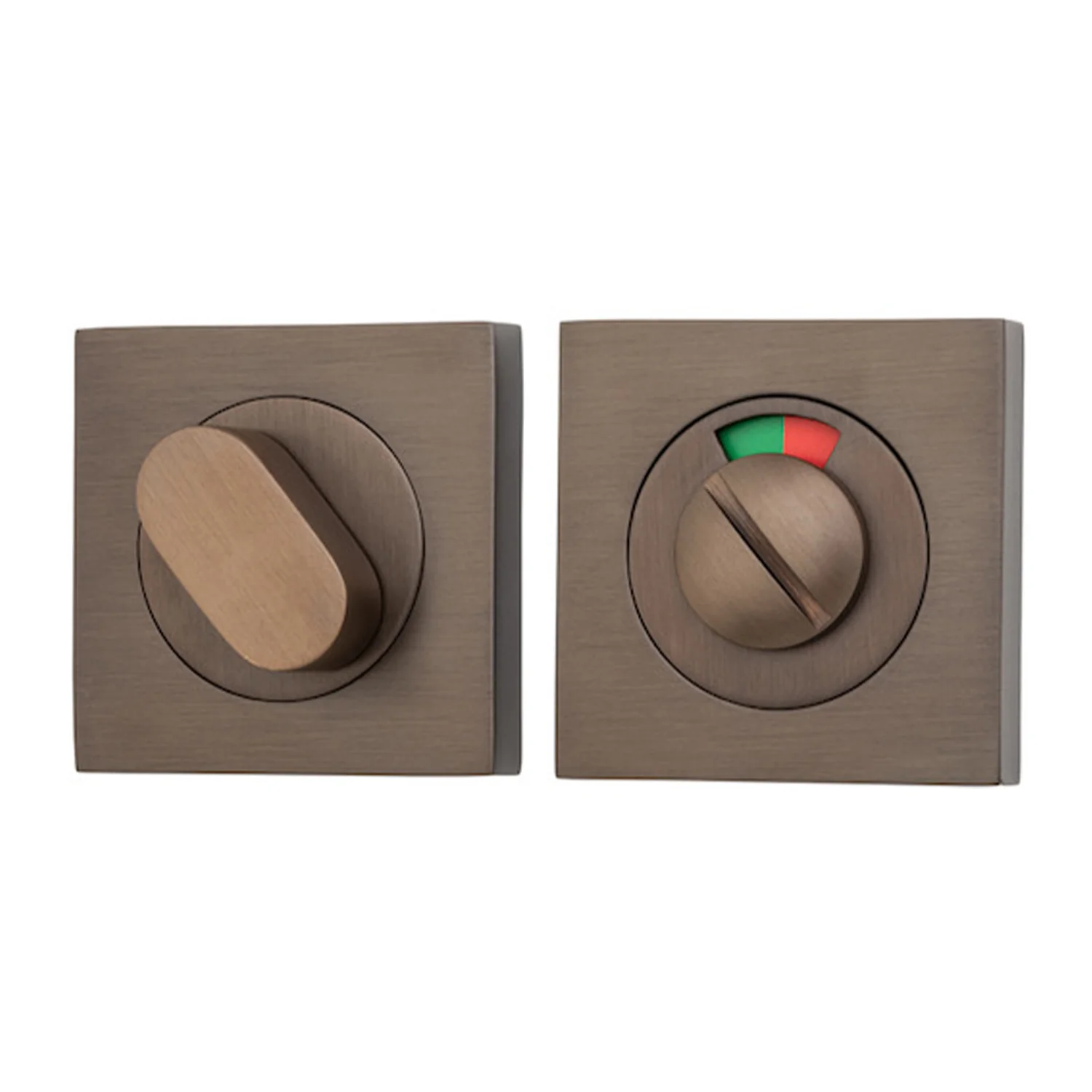 Iver Oval Privacy Turn Square with Indicator - Available in Various Finishes - Image 5