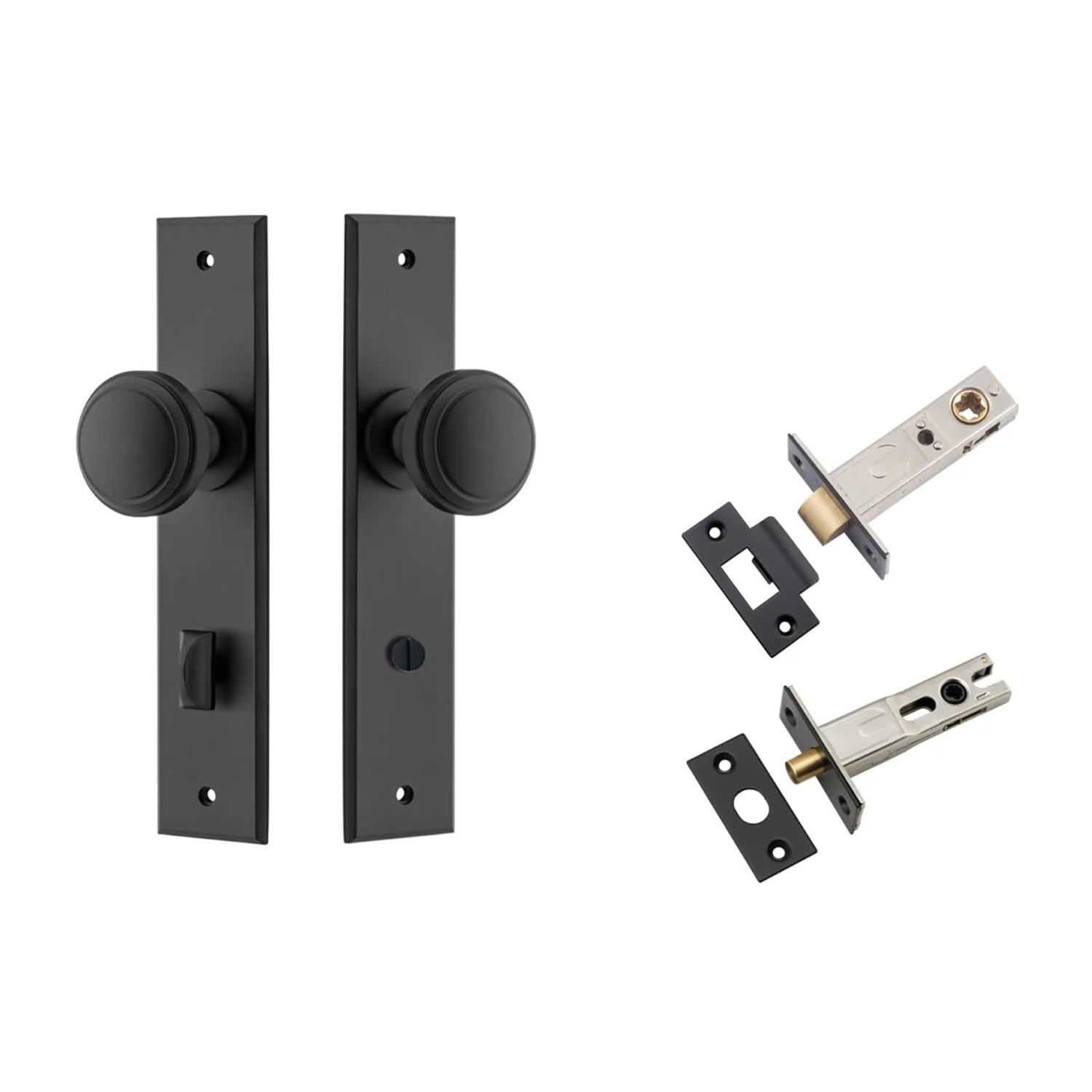 Iver Paddington Door Knob on Chamfered Backplate Privacy Kit - Available in Various Finishes - Image 10