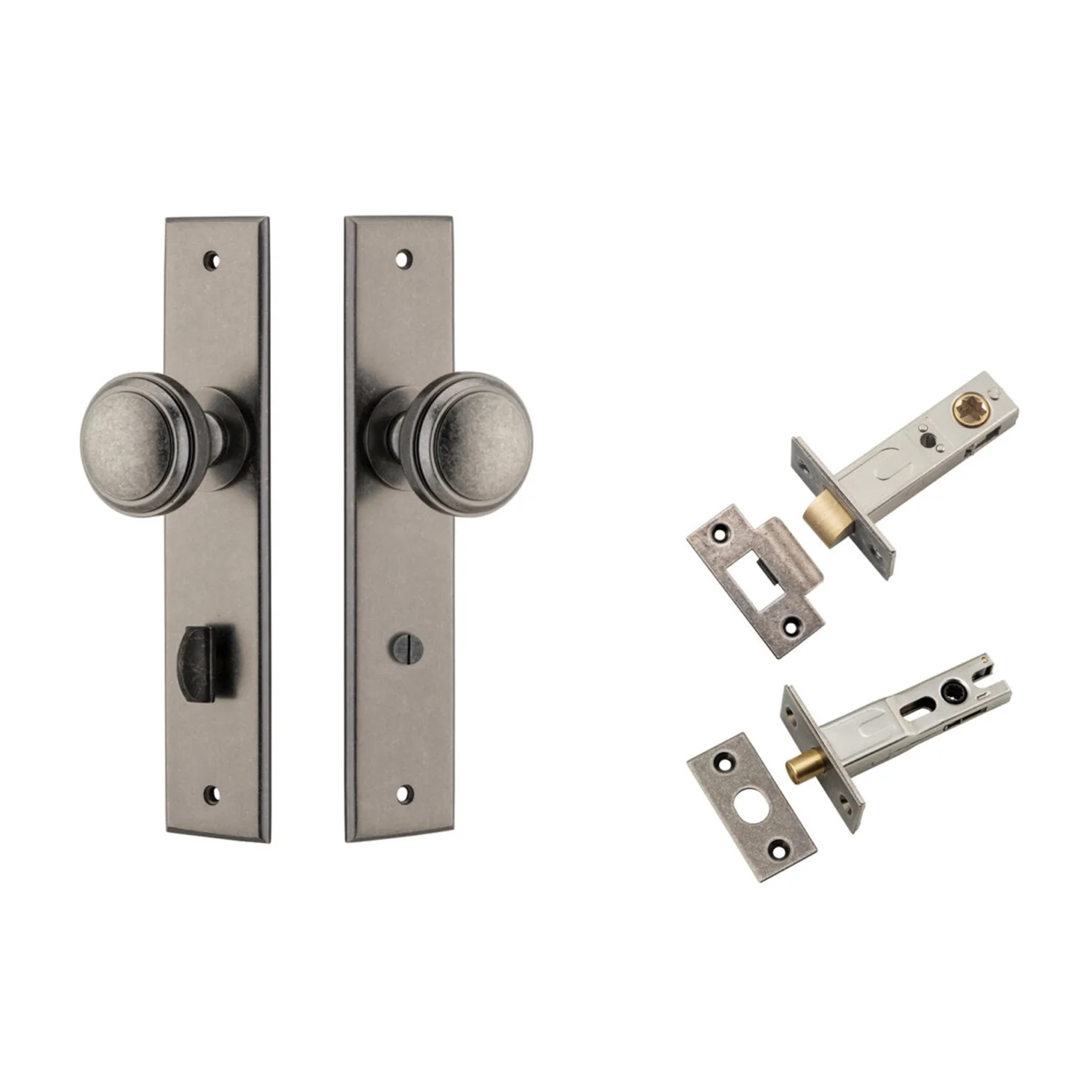 Iver Paddington Door Knob on Chamfered Backplate Privacy Kit - Available in Various Finishes - Image 11