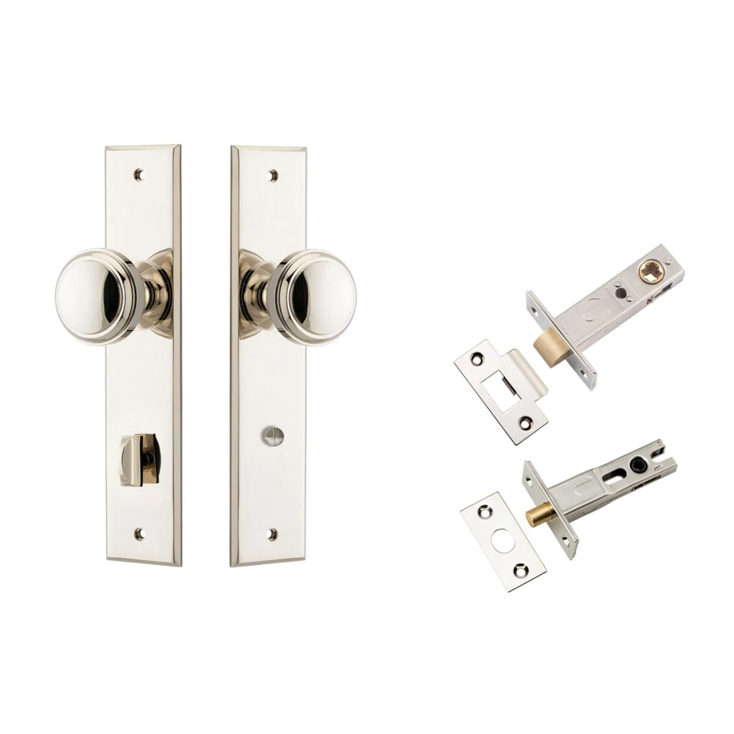 Iver Paddington Door Knob on Chamfered Backplate Privacy Kit - Available in Various Finishes - Image 12