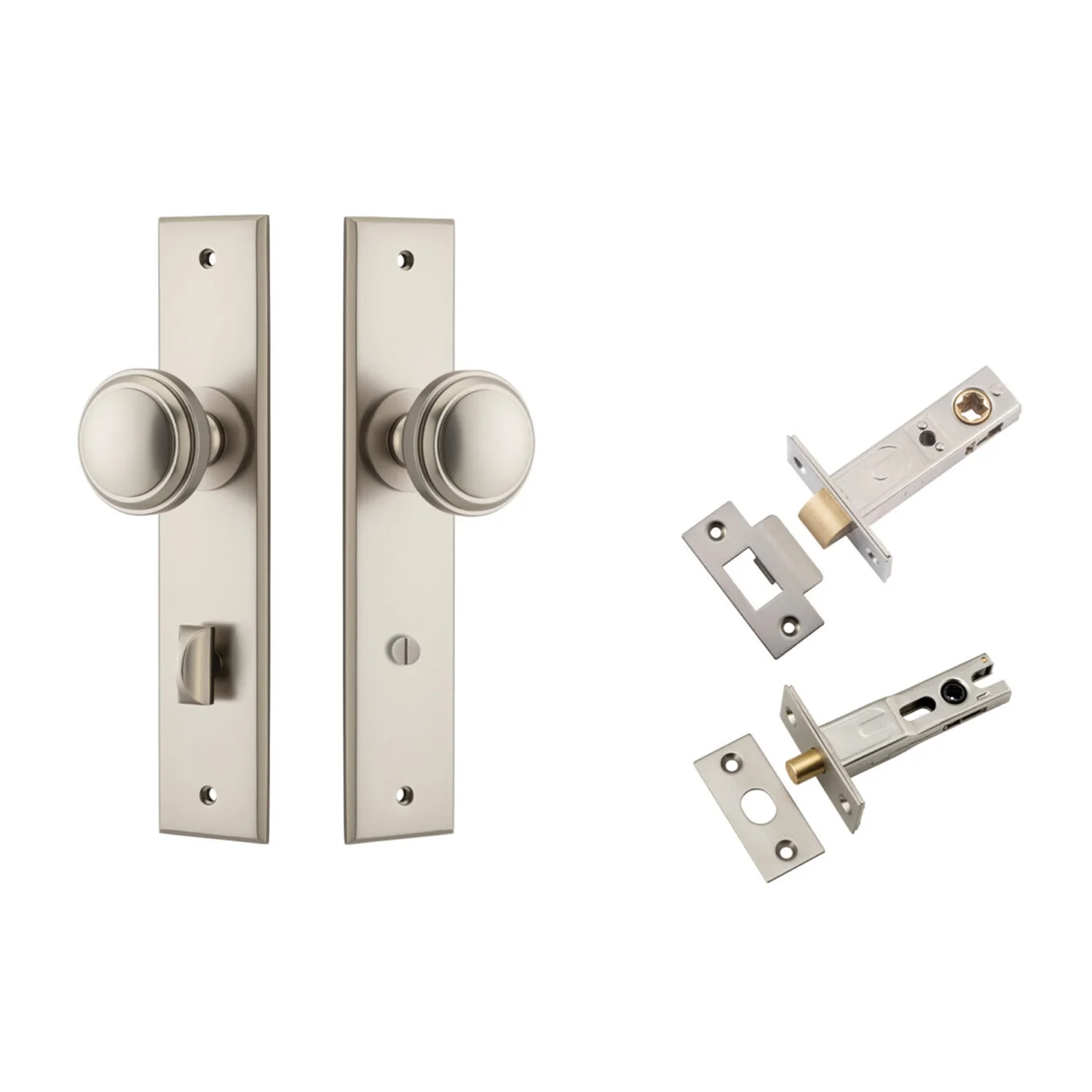 Iver Paddington Door Knob on Chamfered Backplate Privacy Kit - Available in Various Finishes - Image 13
