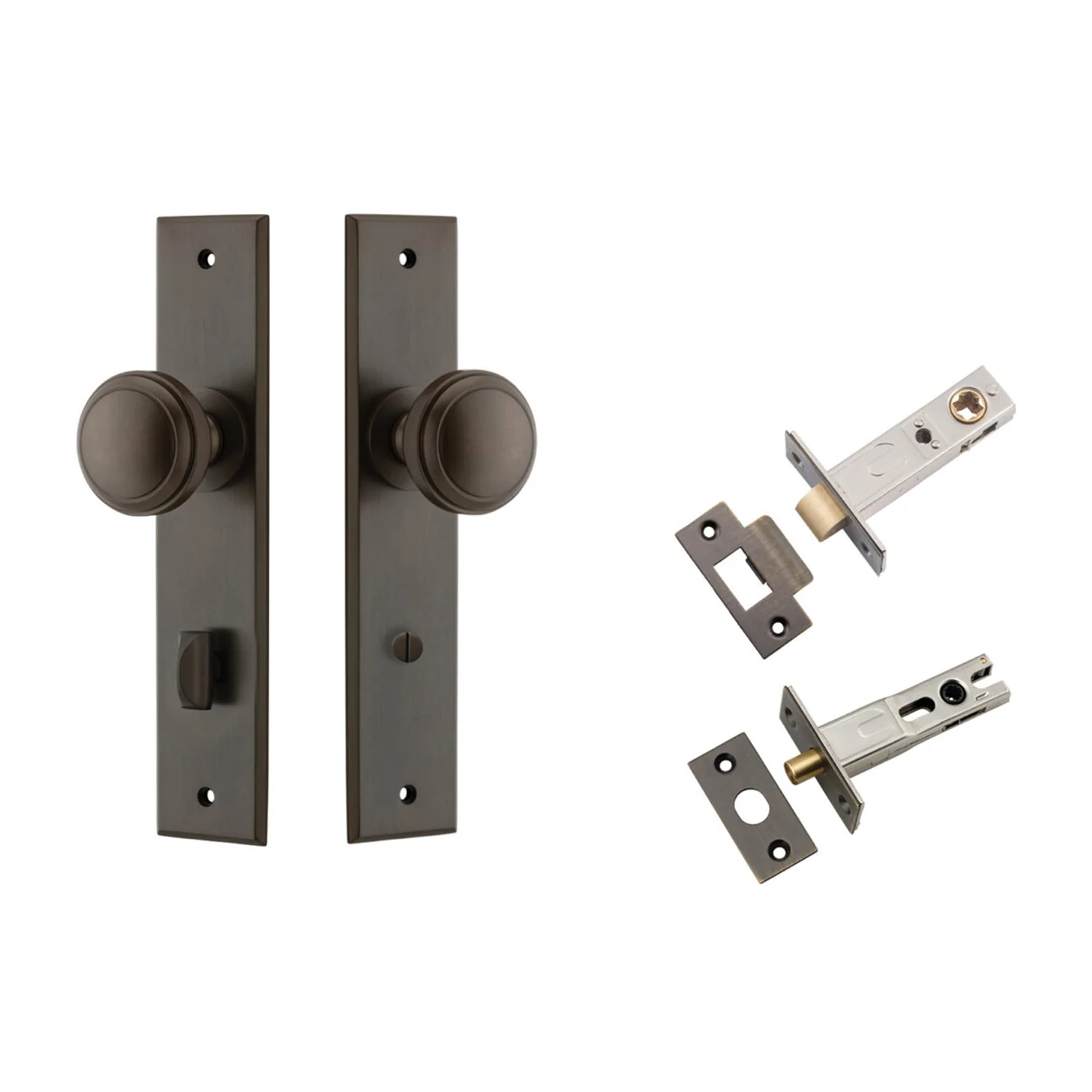 Iver Paddington Door Knob on Chamfered Backplate Privacy Kit - Available in Various Finishes - Image 14