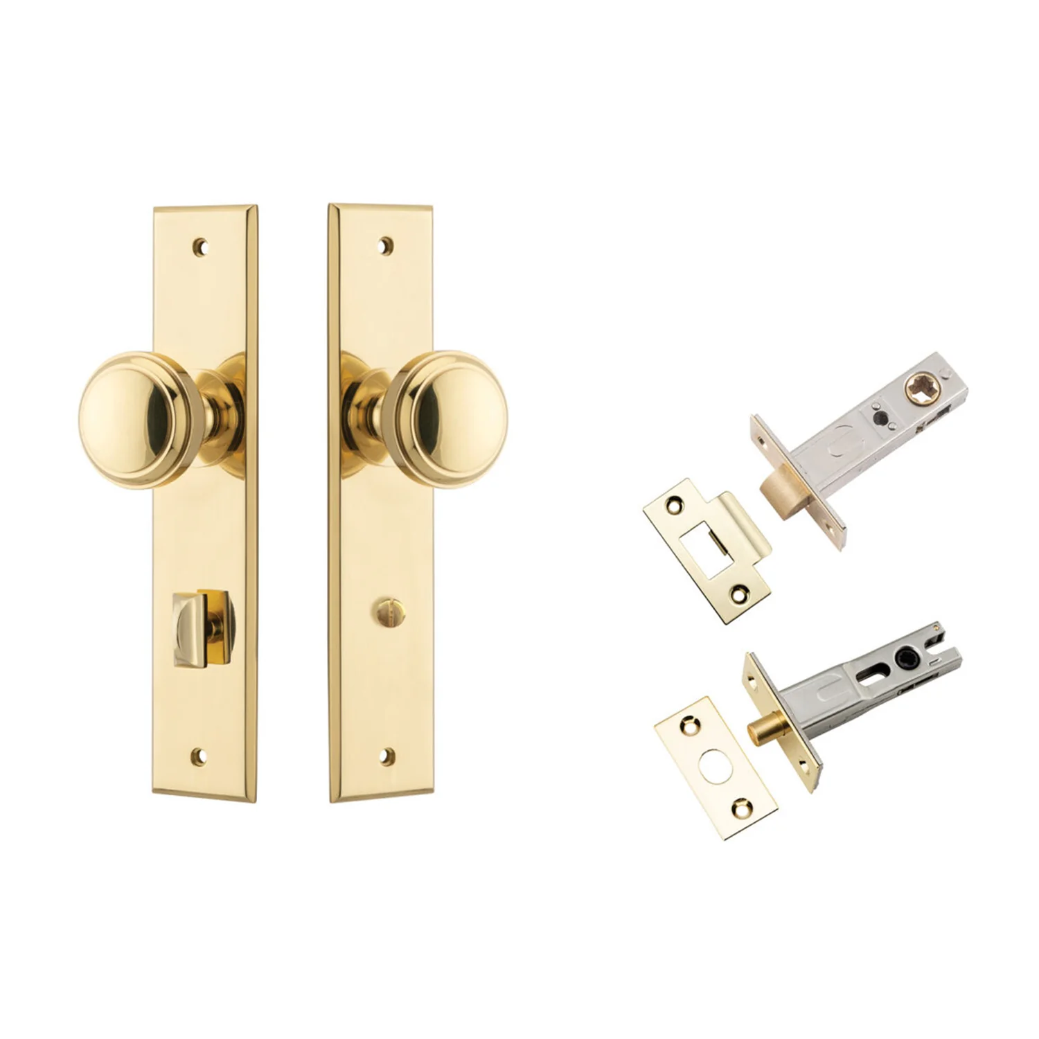 Iver Paddington Door Knob on Chamfered Backplate Privacy Kit - Available in Various Finishes - Image 6