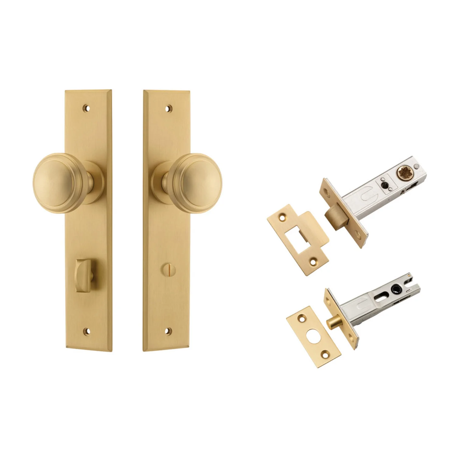 Iver Paddington Door Knob on Chamfered Backplate Privacy Kit - Available in Various Finishes - Image 7