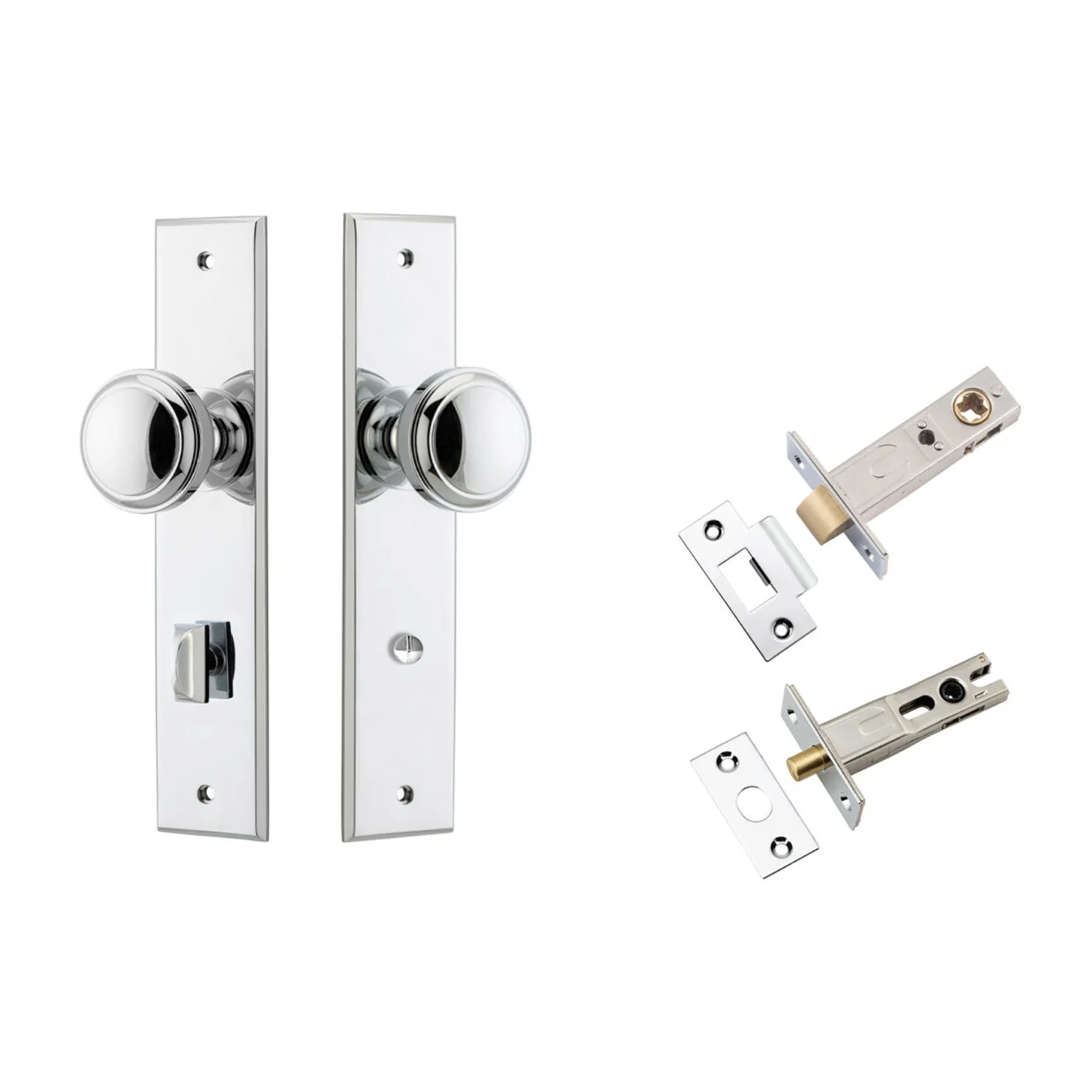Iver Paddington Door Knob on Chamfered Backplate Privacy Kit - Available in Various Finishes - Image 8