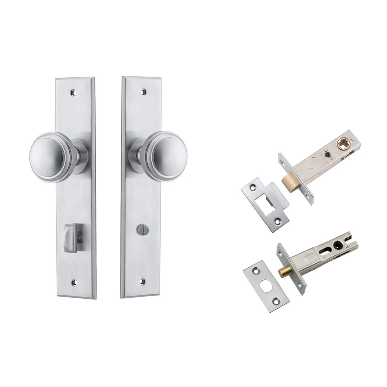 Iver Paddington Door Knob on Chamfered Backplate Privacy Kit - Available in Various Finishes - Image 9
