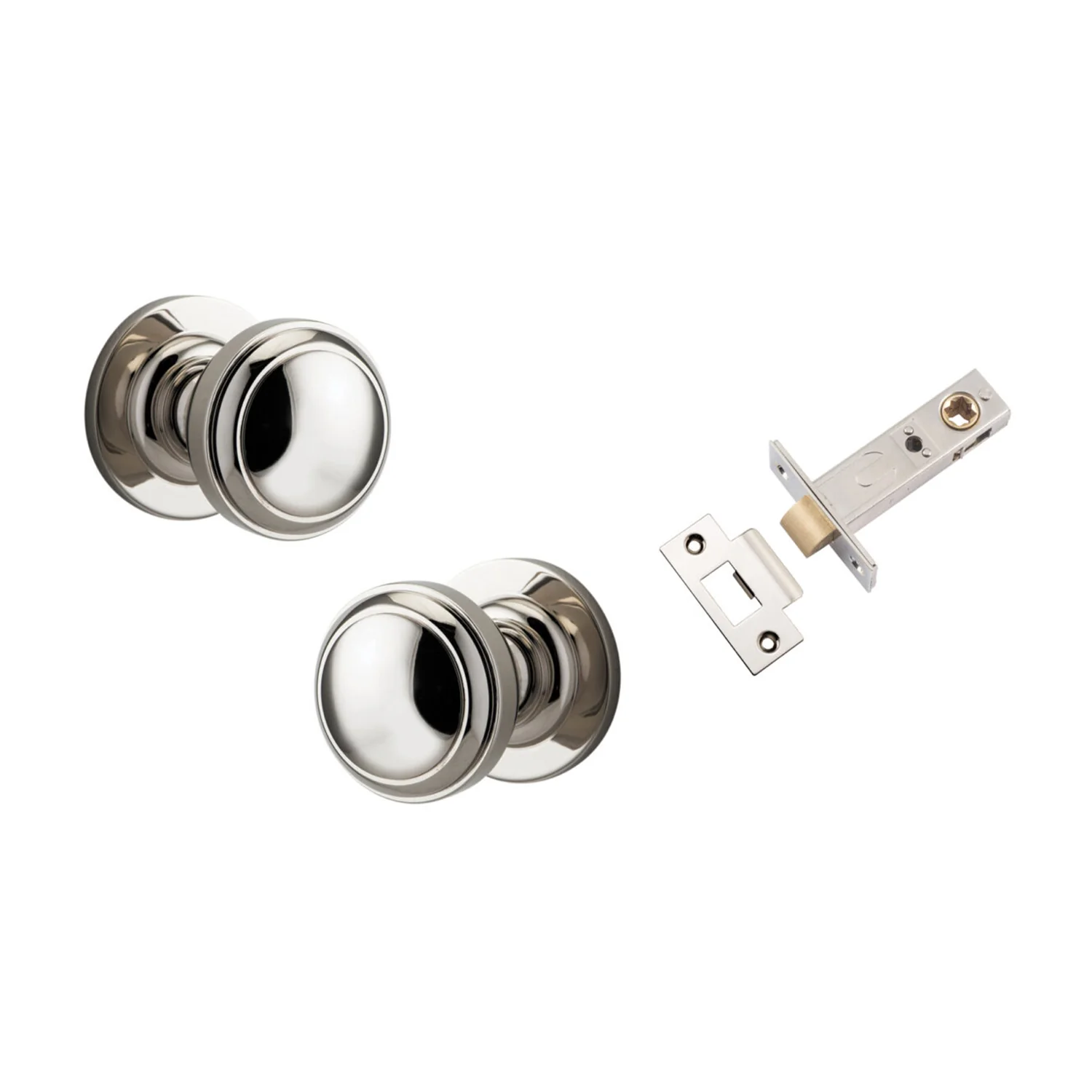 Iver Paddington Door Knob on Round Rose Passage Kit - Available in Various Finishes - Image 10