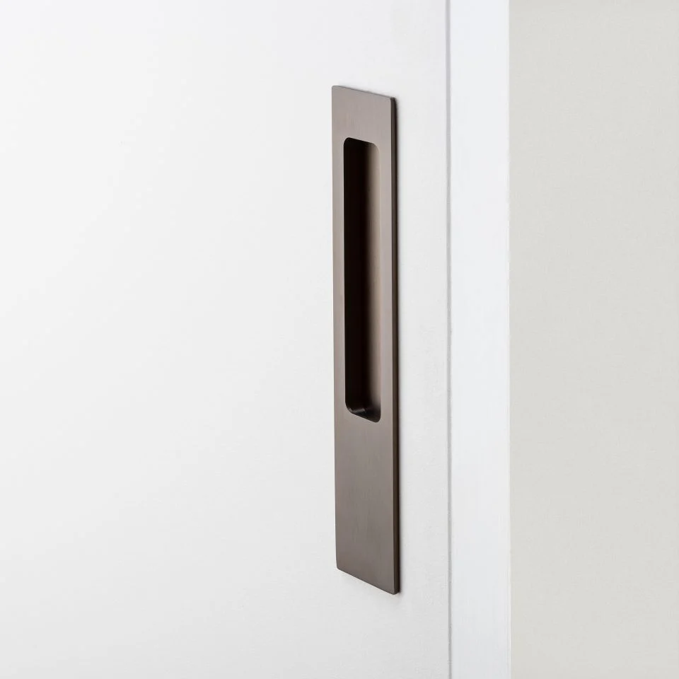 Iver Rectangular Flush Pull - Available in Various Functions and Styles - Image 2