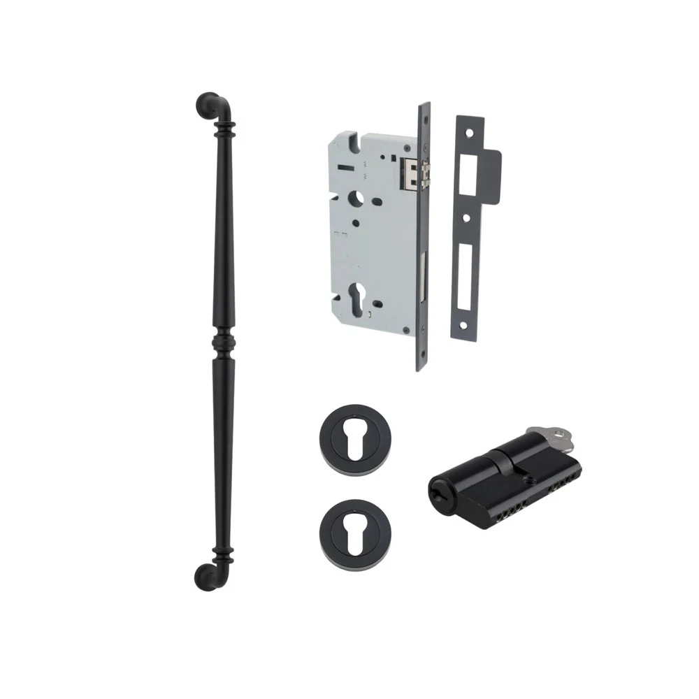 Iver Sarlat Door Pull Handle Entrance Kit Key/Key 600mm - Available in Various Finishes - Image 10