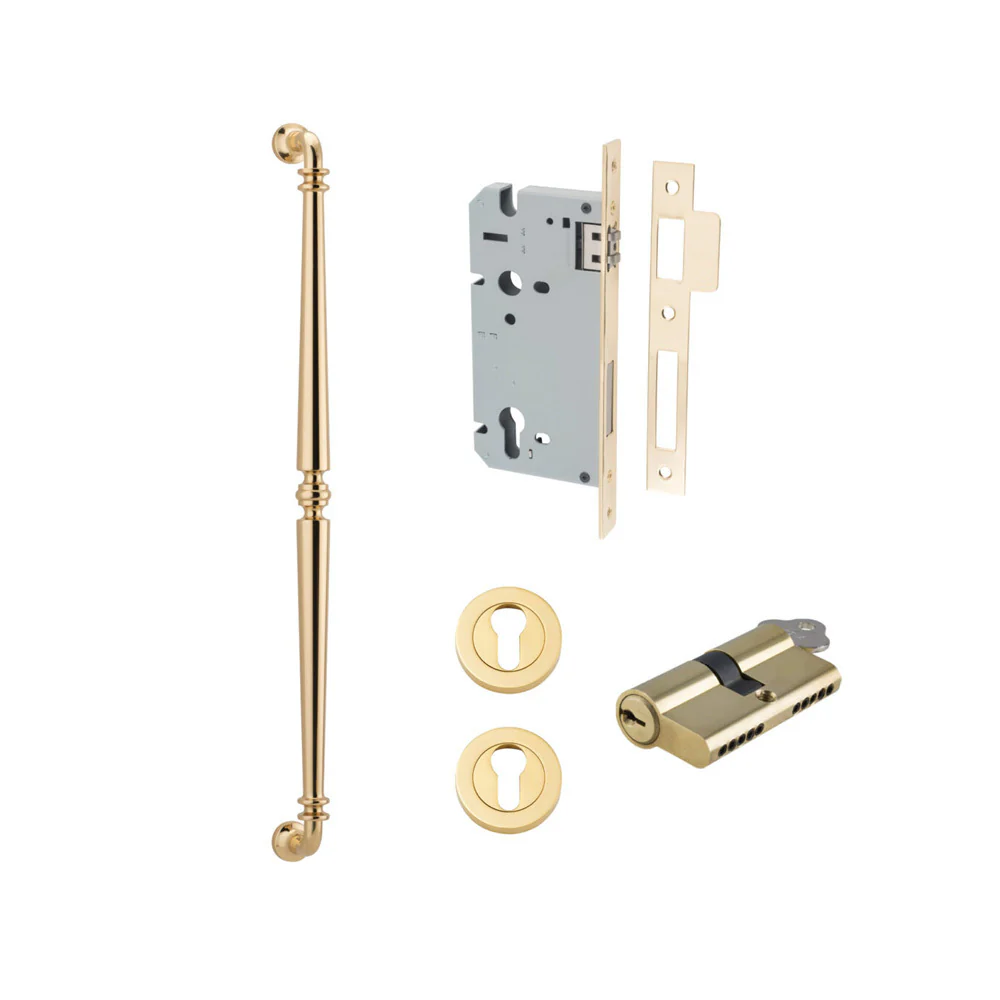 Iver Sarlat Door Pull Handle Entrance Kit Key/Key 600mm - Available in Various Finishes - Image 11