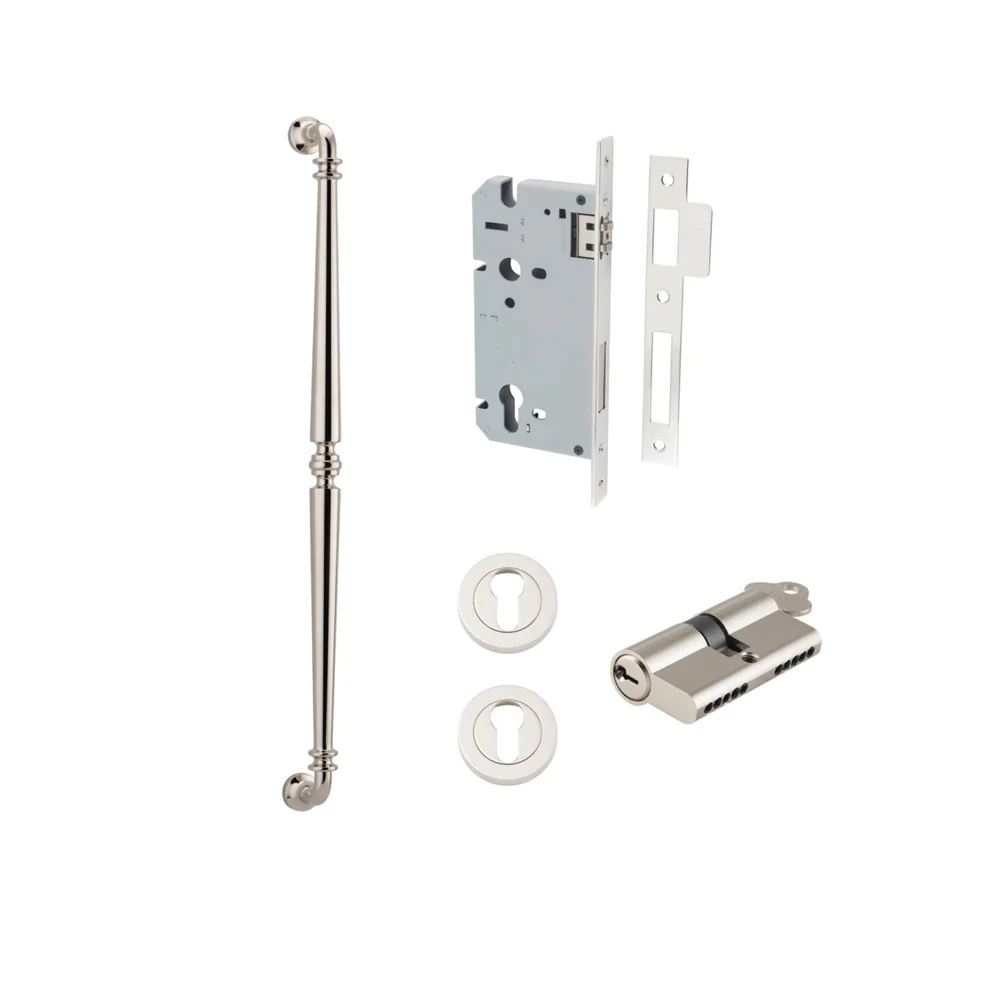 Iver Sarlat Door Pull Handle Entrance Kit Key/Key 600mm - Available in Various Finishes - Image 13