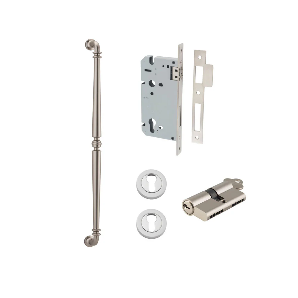 Iver Sarlat Door Pull Handle Entrance Kit Key/Key 600mm - Available in Various Finishes - Image 14