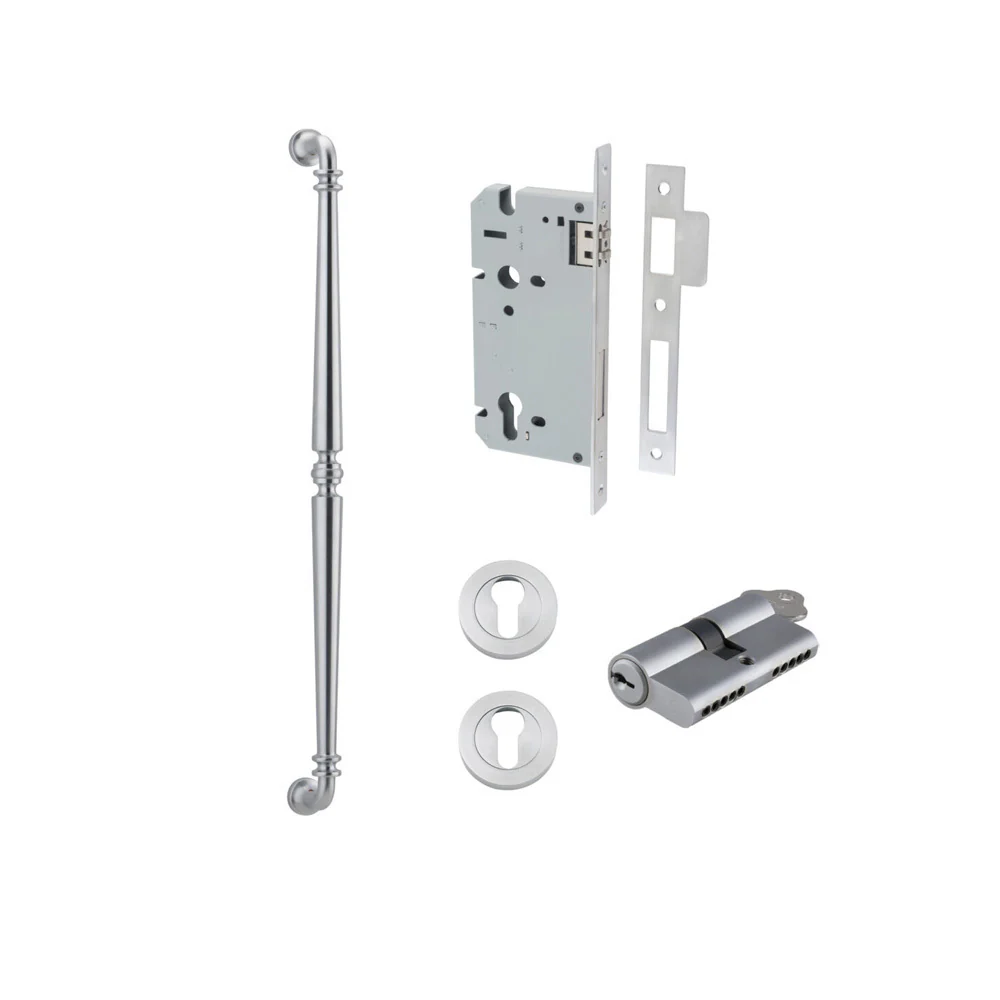 Iver Sarlat Door Pull Handle Entrance Kit Key/Key 600mm - Available in Various Finishes - Image 8