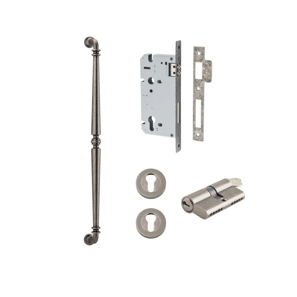 Iver Sarlat Door Pull Handle Entrance Kit Key/Key 600mm - Available in Various Finishes - Image 9
