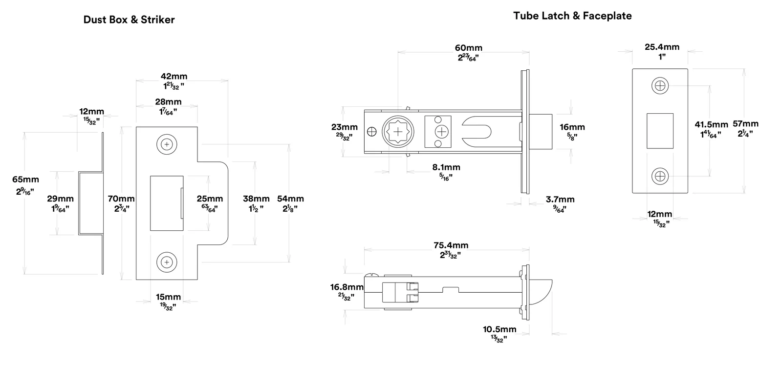 Iver Verona Door Lever Handle on Chamfered Backplate Privacy Kit - Available in Various Finishes - Image 4