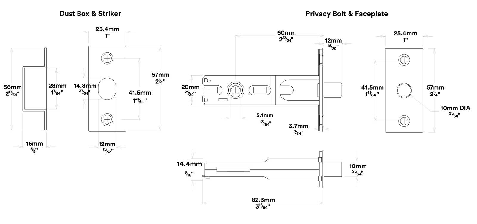 Iver Verona Door Lever Handle on Round Rose Privacy Kit - Available in Various Finishes - Image 6