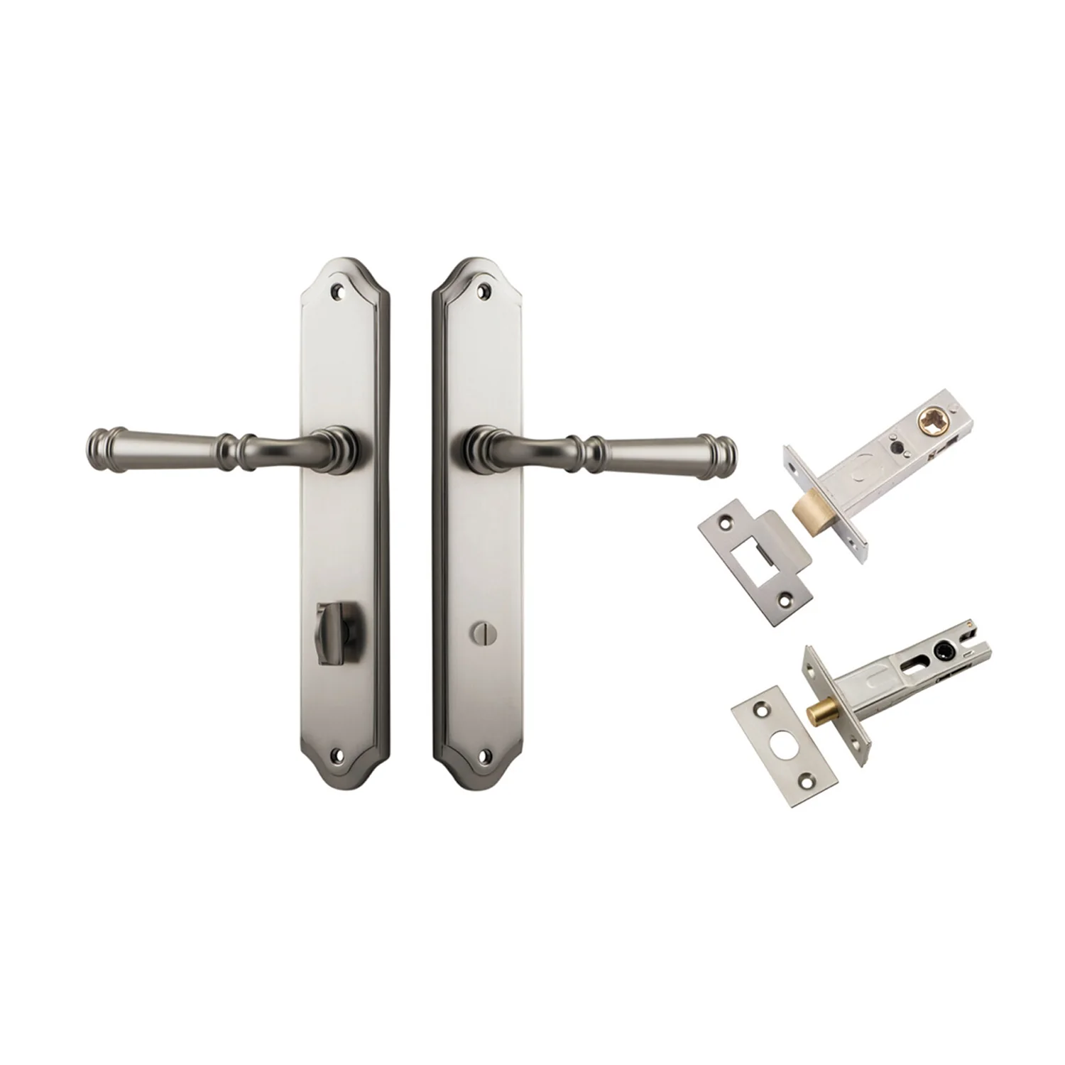 Iver Verona Lever on Shouldered Backplate Privacy Kit with Turn - Available in Various Finishes - Image 13