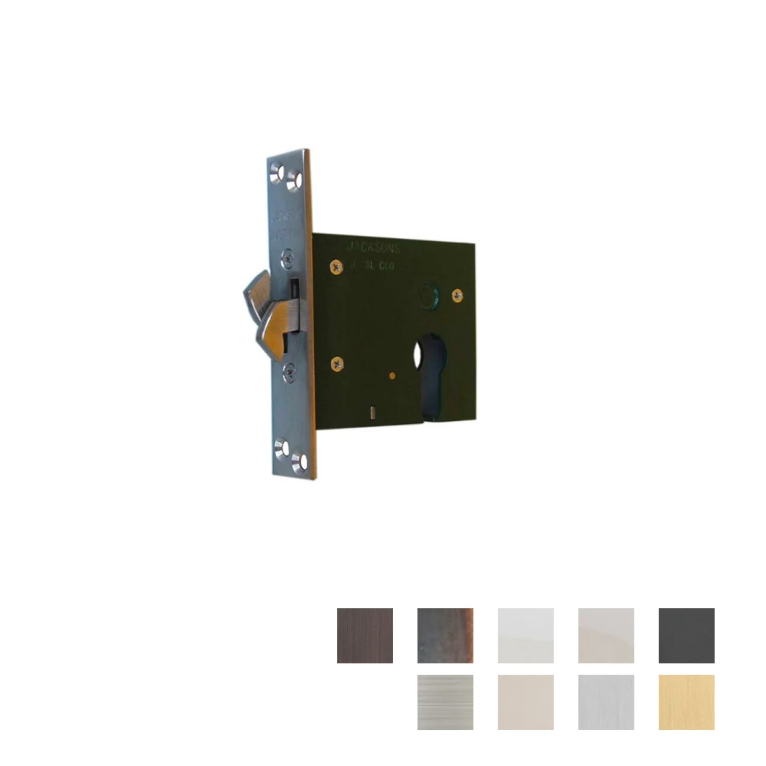 Jacksons JMHSL46mm & 60mm Sliding Claw Privacy Mortice Dead Lock No Cylinder