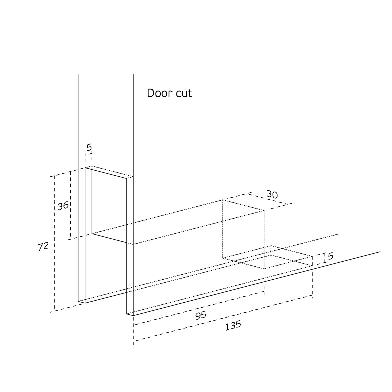 JNF Bottom Pivot with Spring System and Adjustable Power Stainless Steel IN.05.199 - Image 4