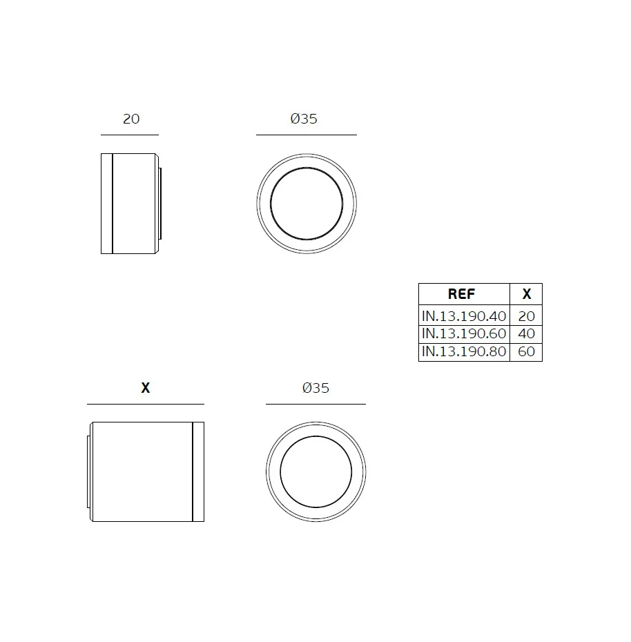 JNF Magnetic Door Stop Stainless Steel - Available in Various Sizes - Image 3