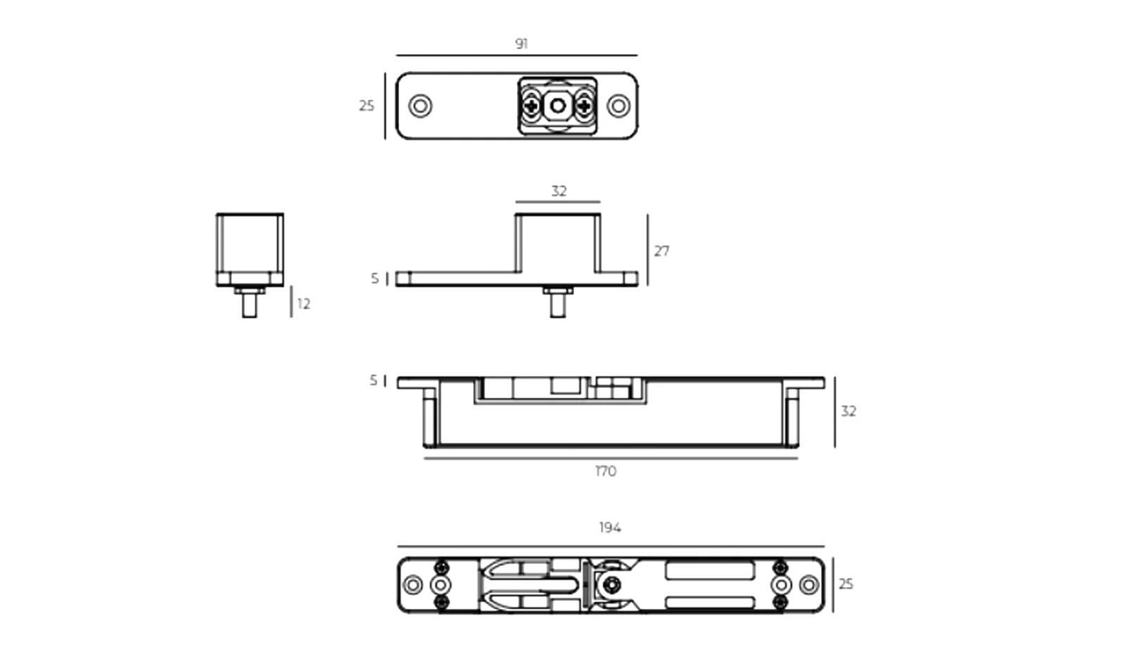 JNF Smooth Latch Soft and Self Closing Mechanism Concealed Fix For Doors 30-50kg ML.21.120 - Image 4