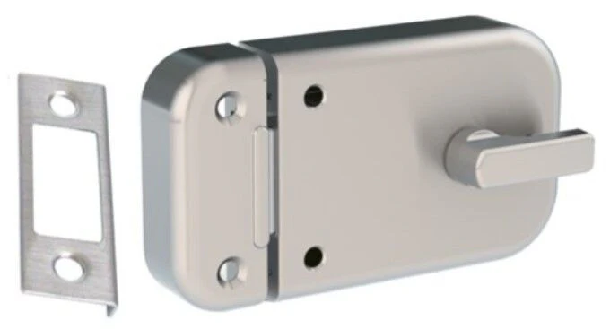 Dormakaba Door Lock Night Latch Fire Rated Satin Stainless Steel NL550SSS