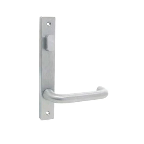 **Clearance** Kaba N613V25SCP Narrow Style Plate w/ Turn & Lever Satin Chrome Plate