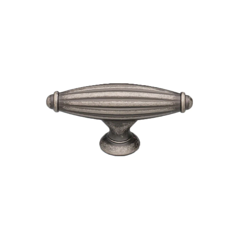 Kethy Ashford Oval Cabinet Knob 66x17mm Anitque Pewter HT620/66-AP