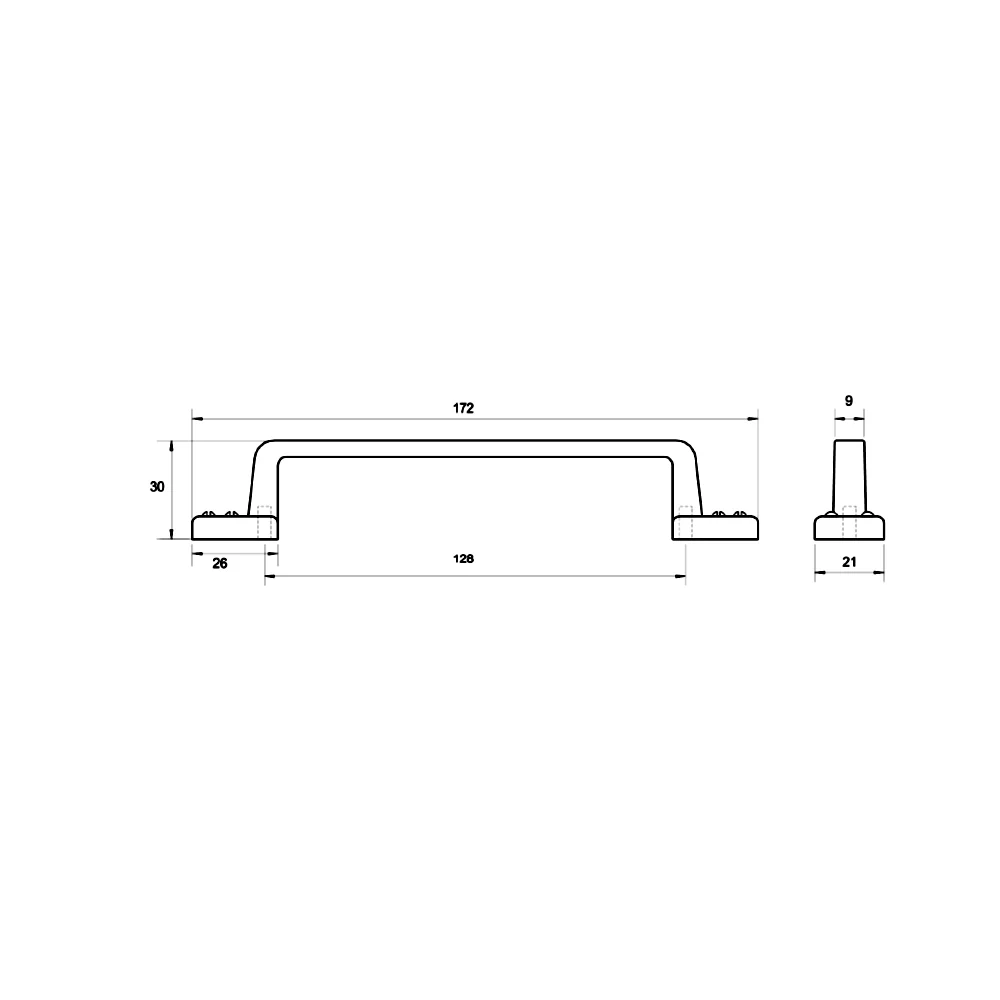Kethy Aston Cabinet Handle HT570 - Available in Various Finishes - Image 2