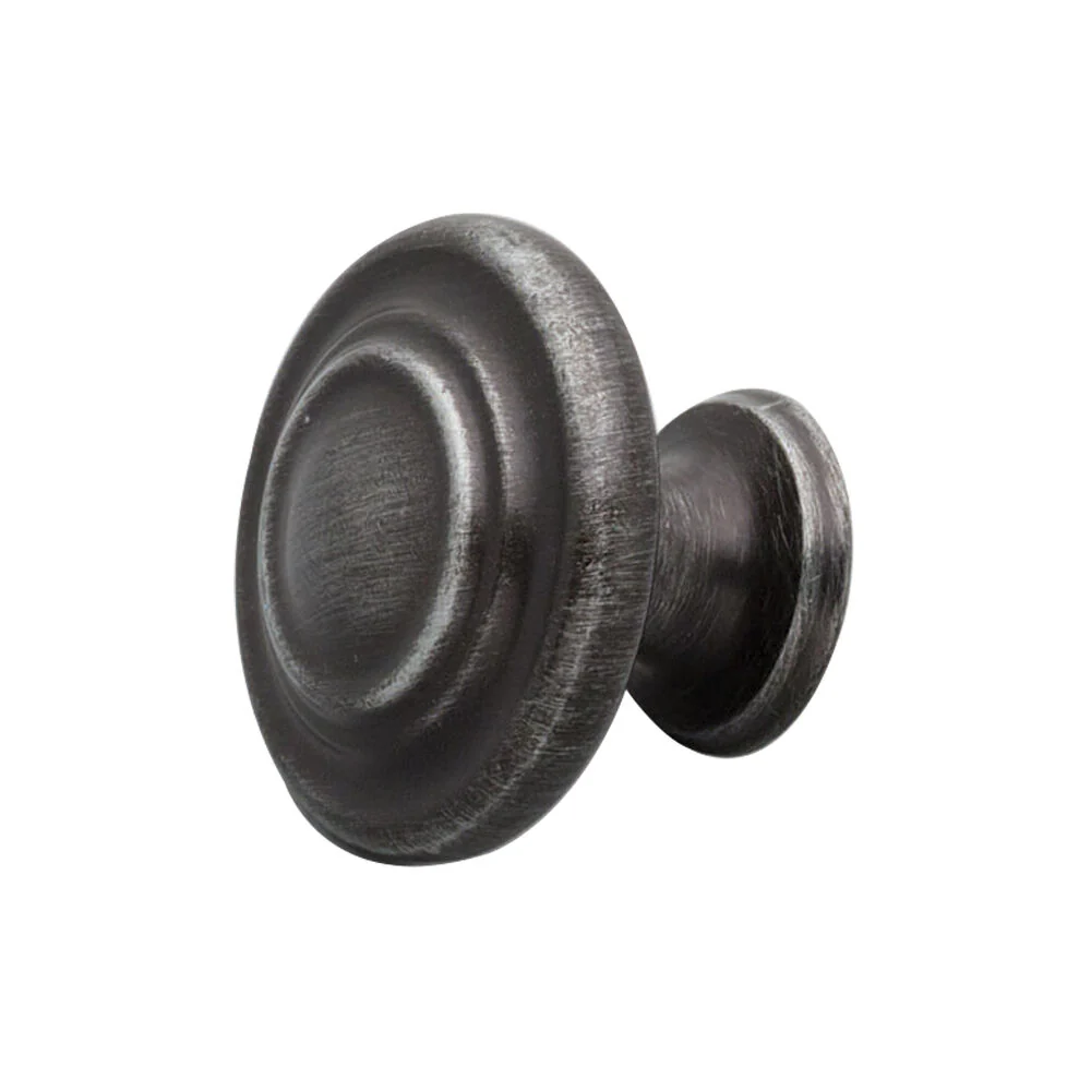 Kethy Bingley Round Cabinet Knob 33mm Anitque Black HT662/33-ABK - Image 2