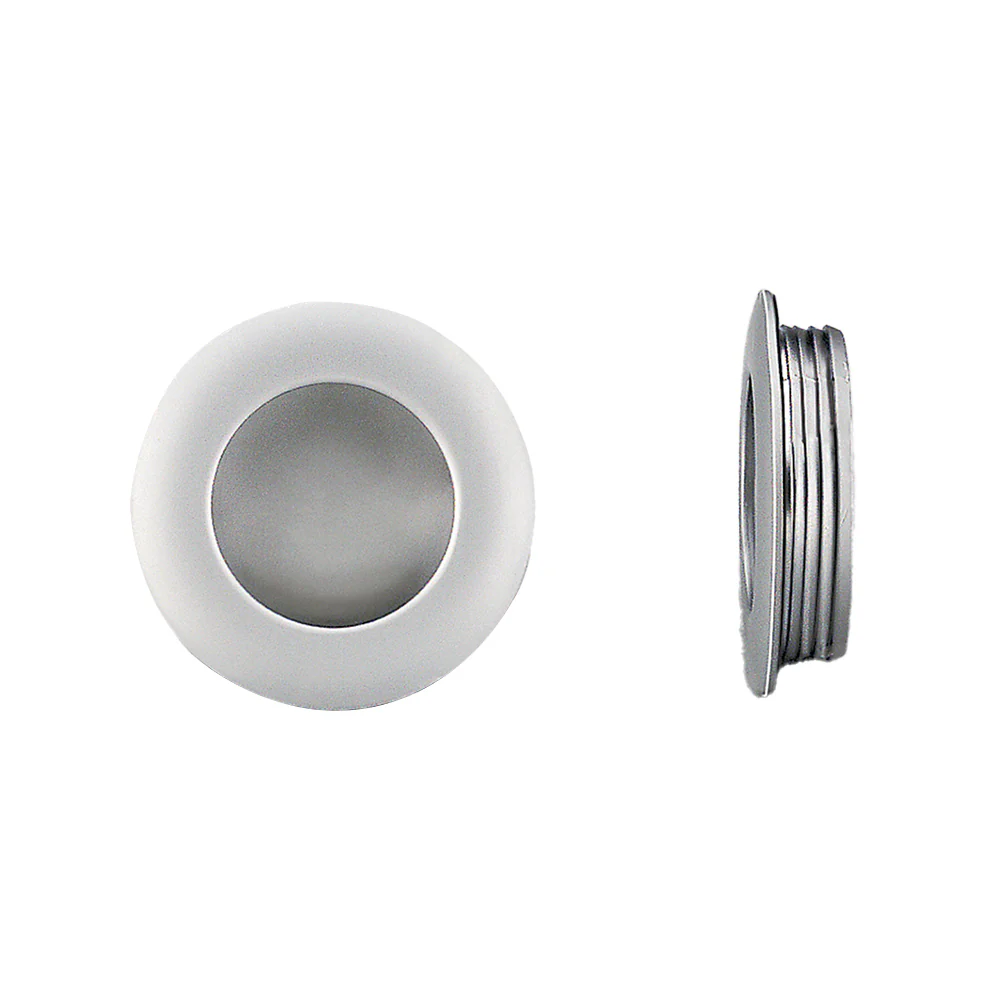 Kethy Cabinet Flush Pull Sliding Door 42mm Satin Chrome D30834SAT