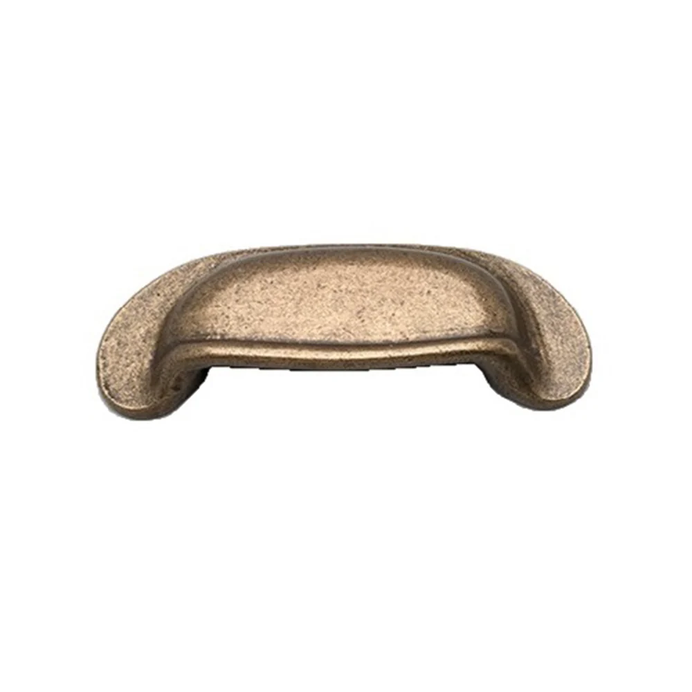 Kethy Cabinet Handle HT173 Hampton Shell 100mm Cast Iron - Image 4