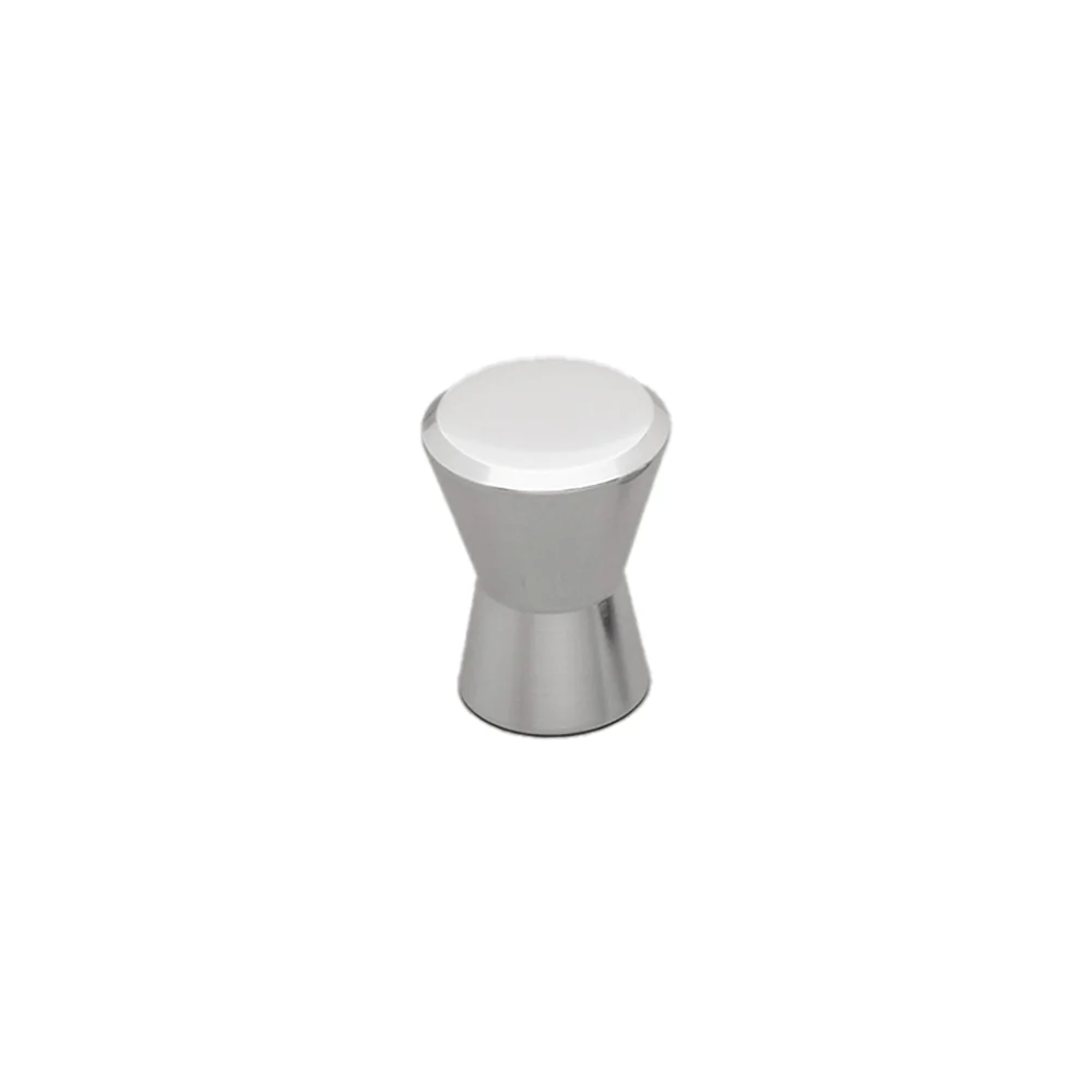 Kethy Cabinet Knob F404 F Series Hourglass 17mm Aluminium - Image 4