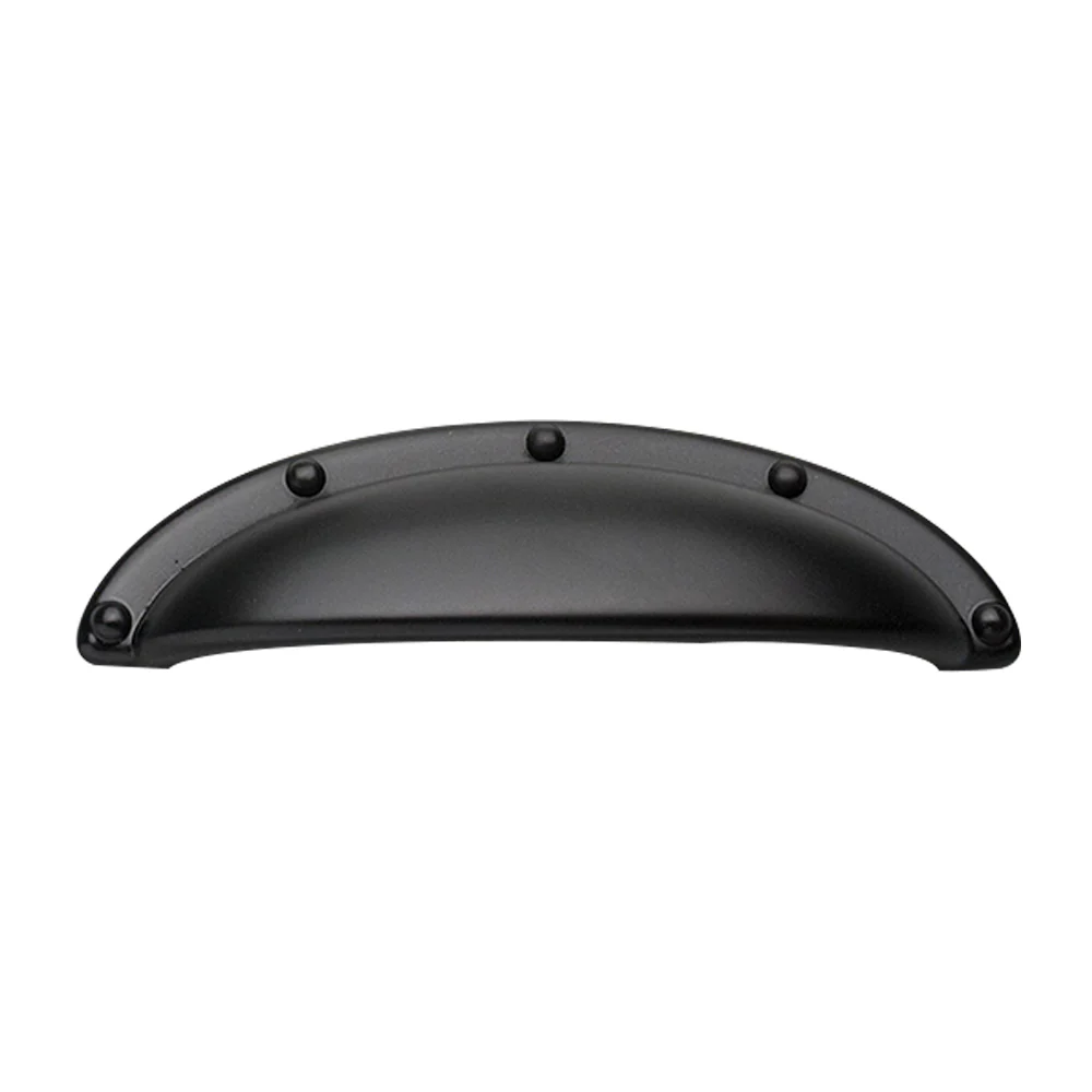 Kethy Derby Shell Pull Cabinet Handle HT511 - Available in Matt Black and Polished Chrome - Image 3
