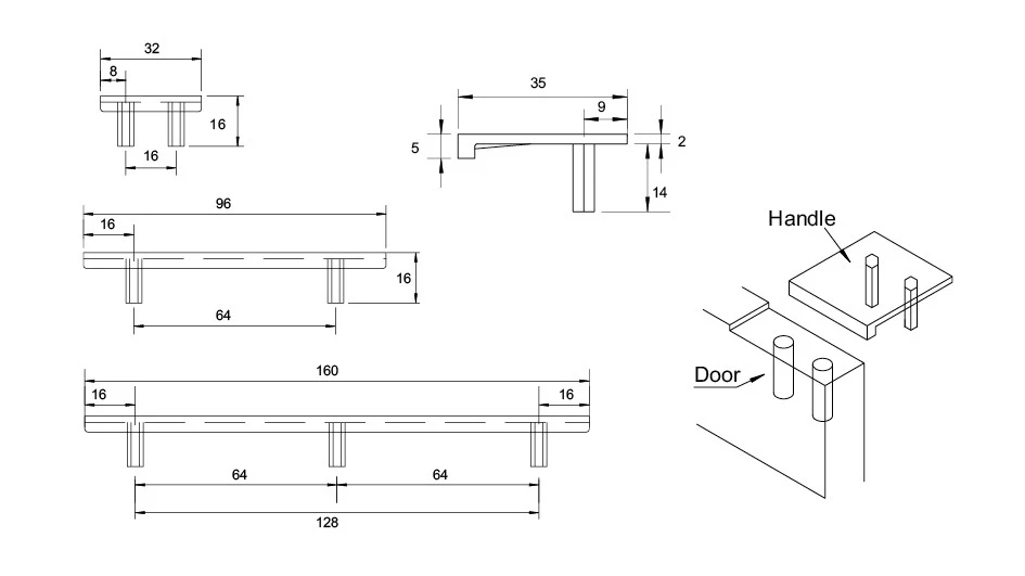 Kethy Edge Pull DL408 - Image 4