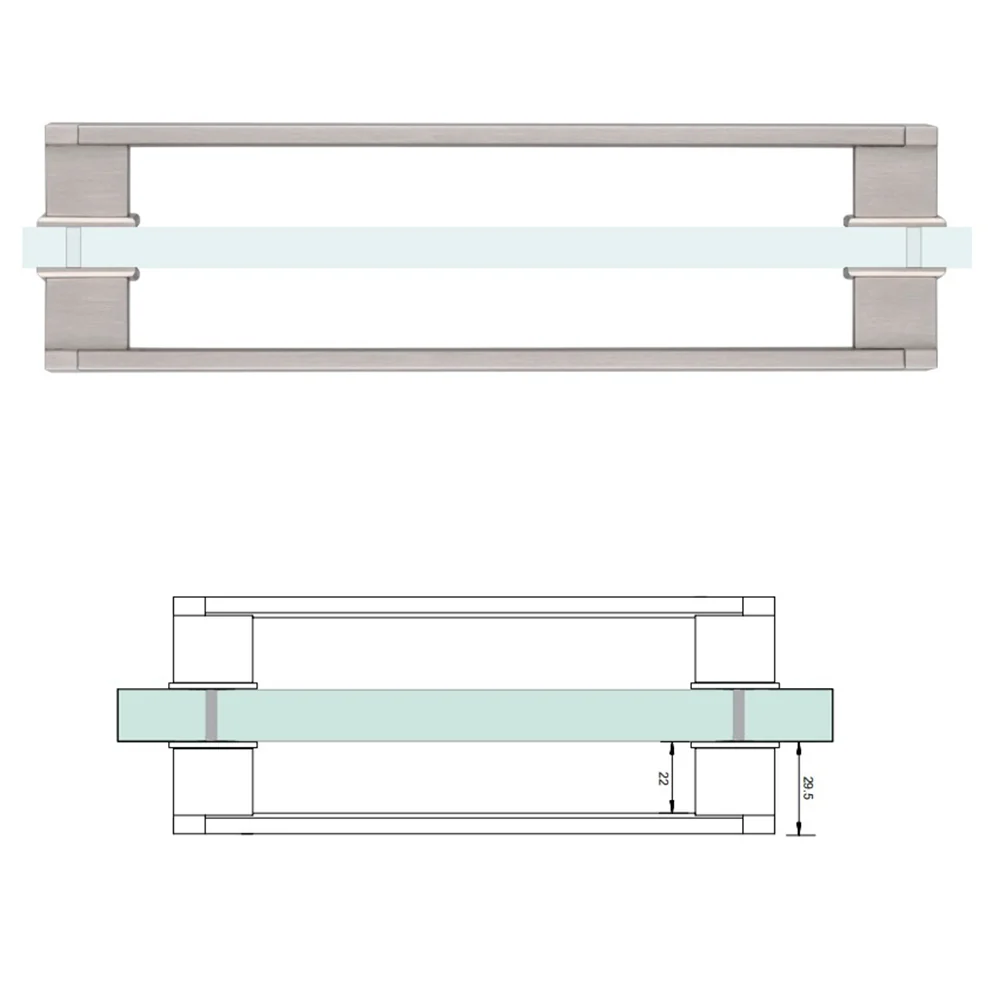 Kethy Enviro Round Top Handle Set - Available in Various Finishes and Sizes - Image 3