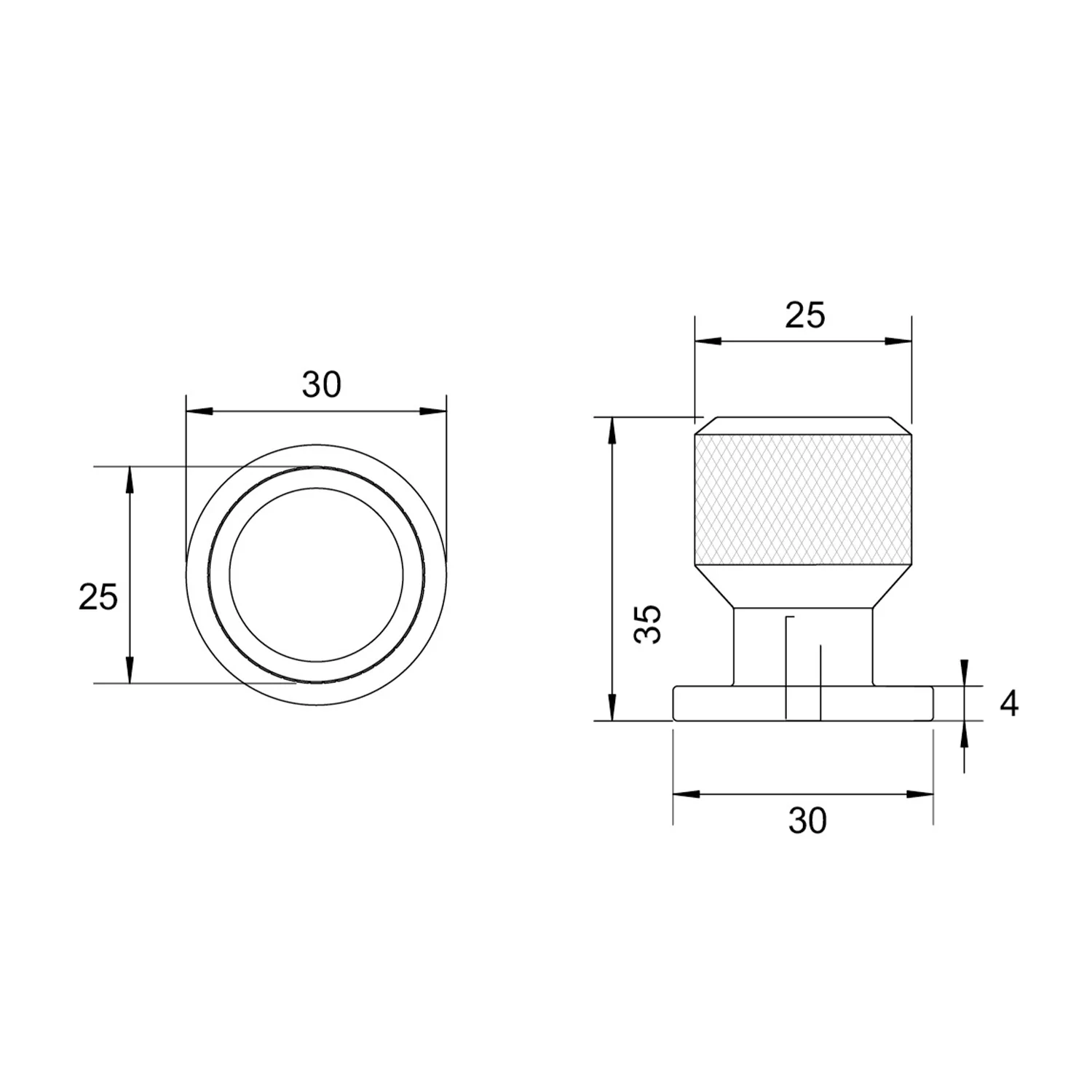 Kethy Herning Cabinet Knob 30mm - Available In Various Finishes - Image 2