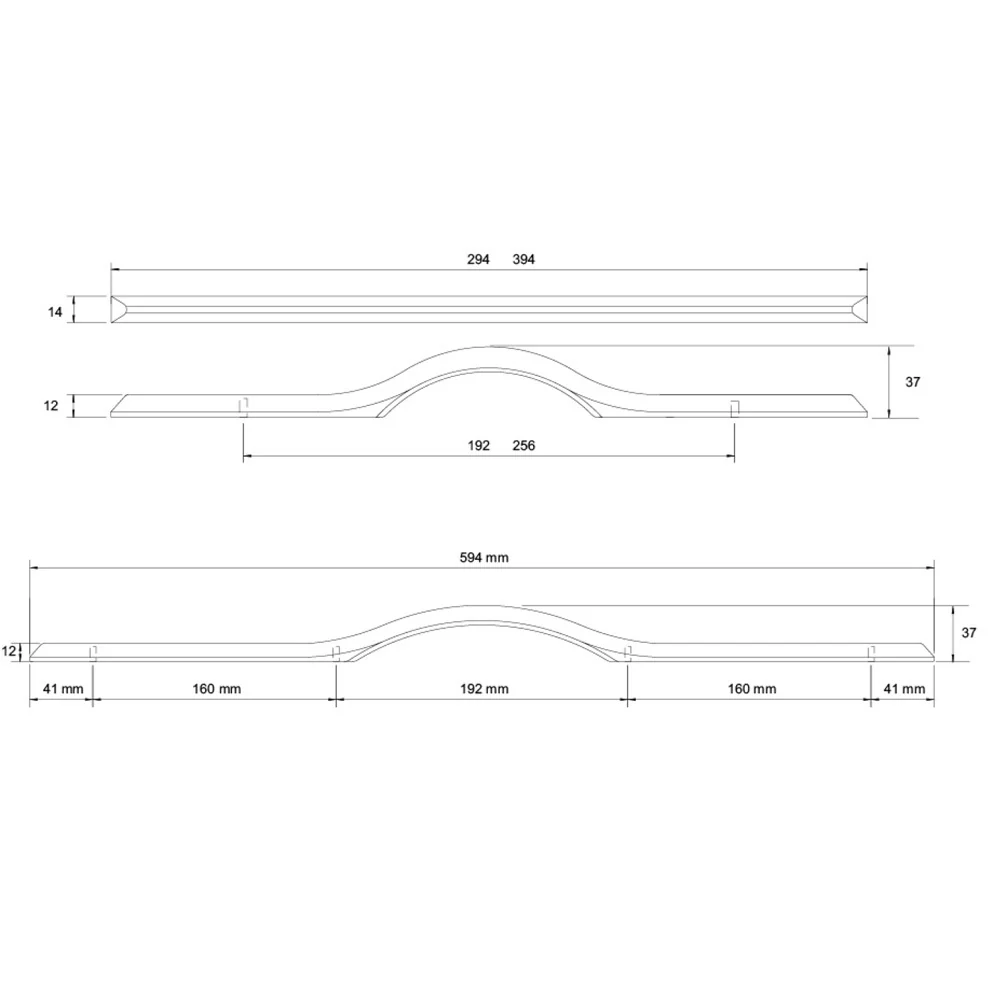 Kethy Nyborg Cabinet Pull Handle - Available in Various Finishes and Sizes - Image 2