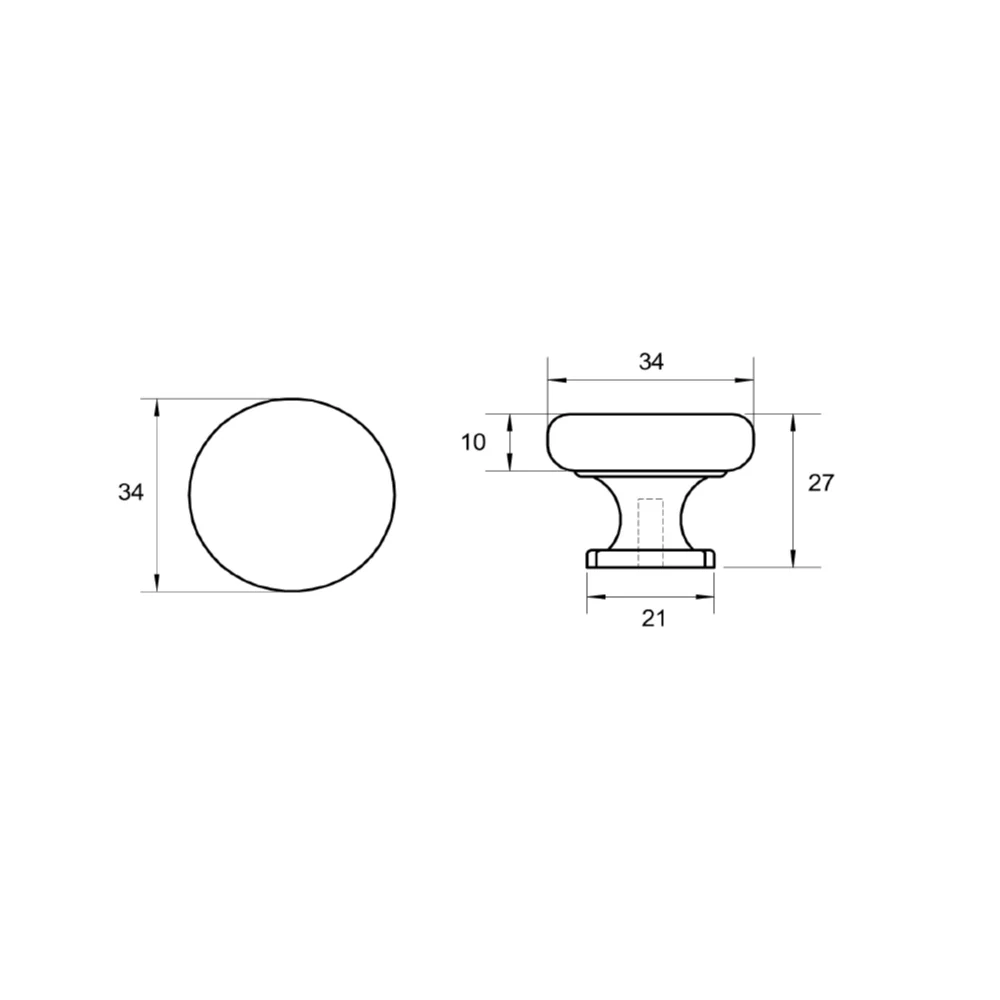 Kethy Sherlock Knob HT578 - Available in Various Finishes - Image 2