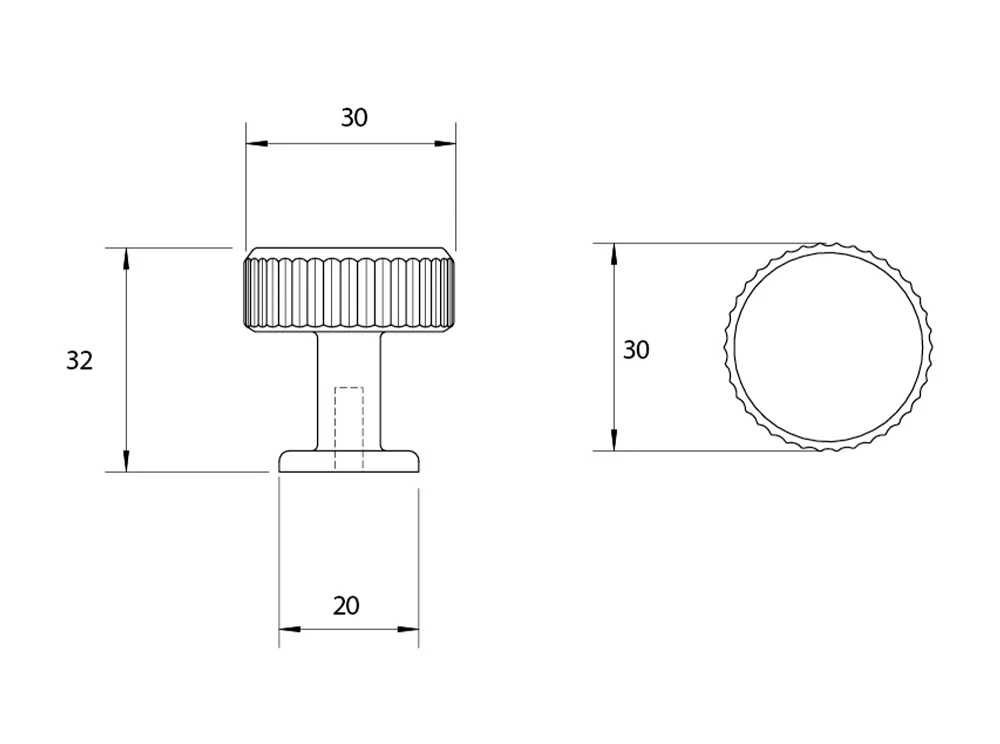 Kethy Skagen Cabinet Knob - Available in Various Finishes - Image 2