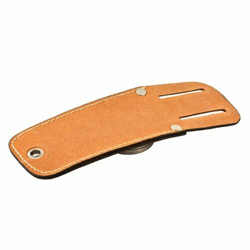 KEY-BAK Self Retracting Reel KB9 Tradesman Leather Belt Pouch 609mm Chain Chrome - Image 2