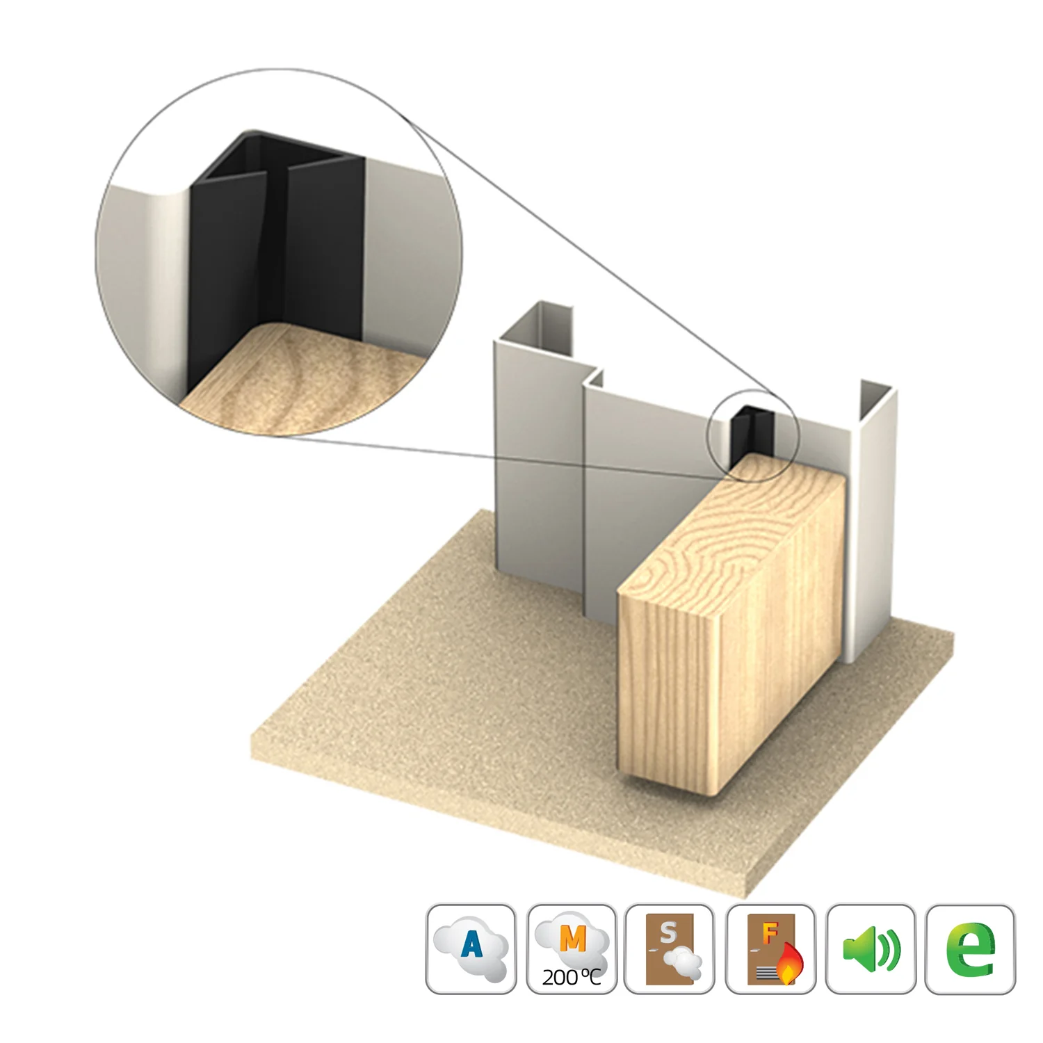 Kilargo Batwing Selfadhesive Perimeter Door Seal - Available in Various Finishes and Sizes - Image 10