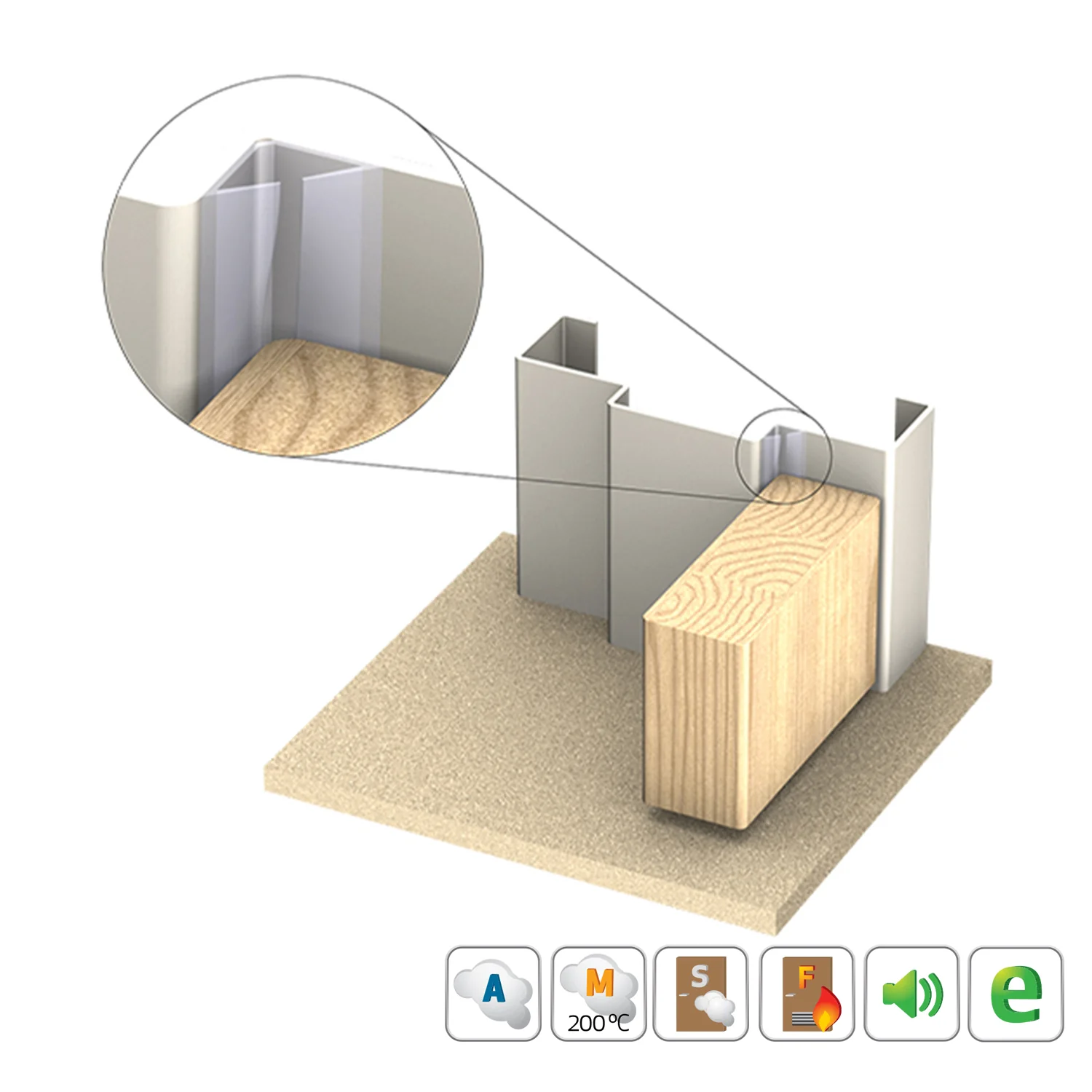 Kilargo Batwing Selfadhesive Perimeter Door Seal - Available in Various Finishes and Sizes - Image 21