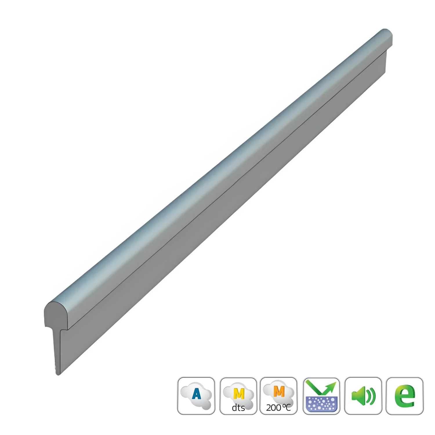 Kilargo Flexible Silicone Wipe Seal - Available in Various Finishes - Image 5
