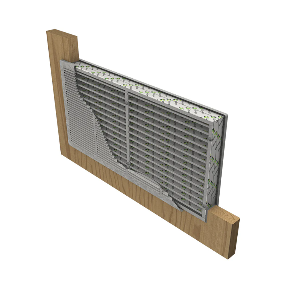 Kilargo Intumescent Door Grilles For Fire Doors Powder Coated Silver - Available in Various Sizes - Image 5