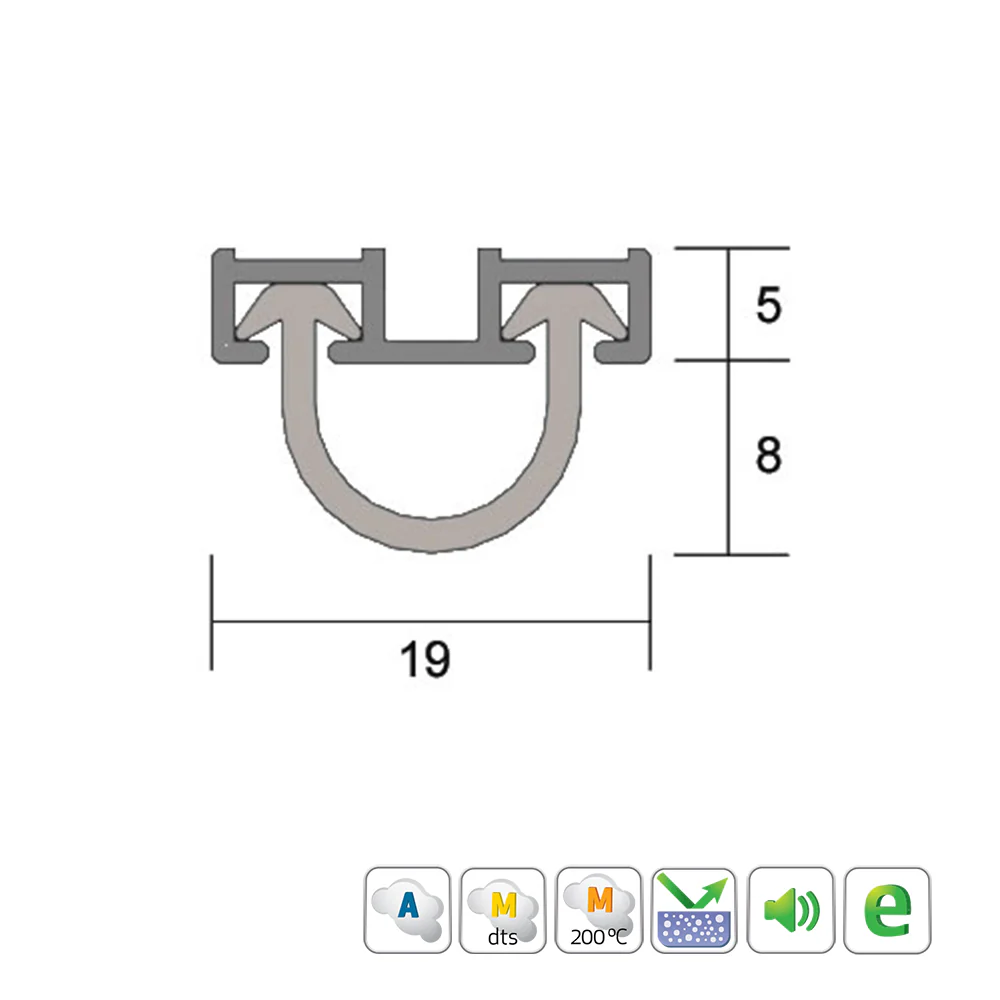 Kilargo IS3015si Rebated Bottom Seal - Available in Various Sizes - Image 3
